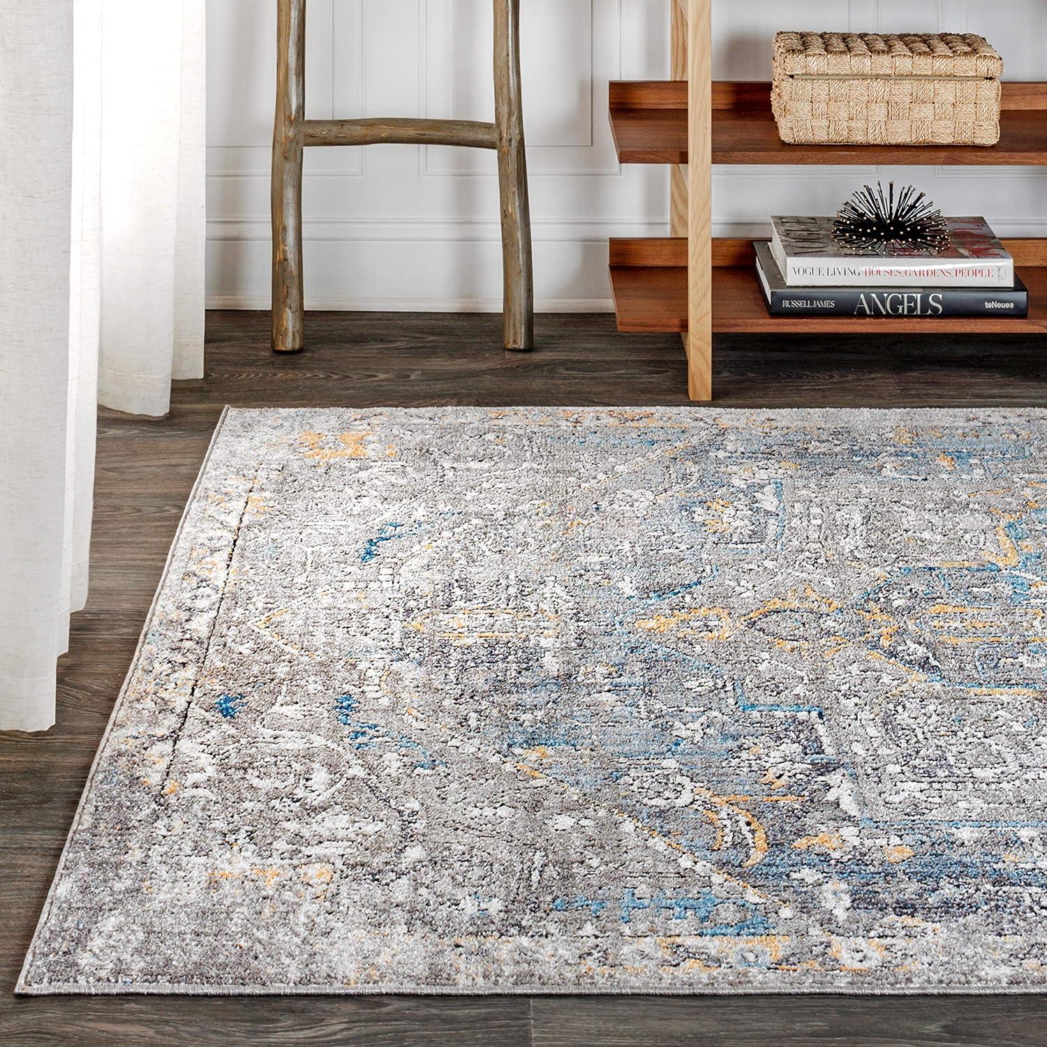 Izmir Vintage Medallion Area Rug  - JONATHAN Y