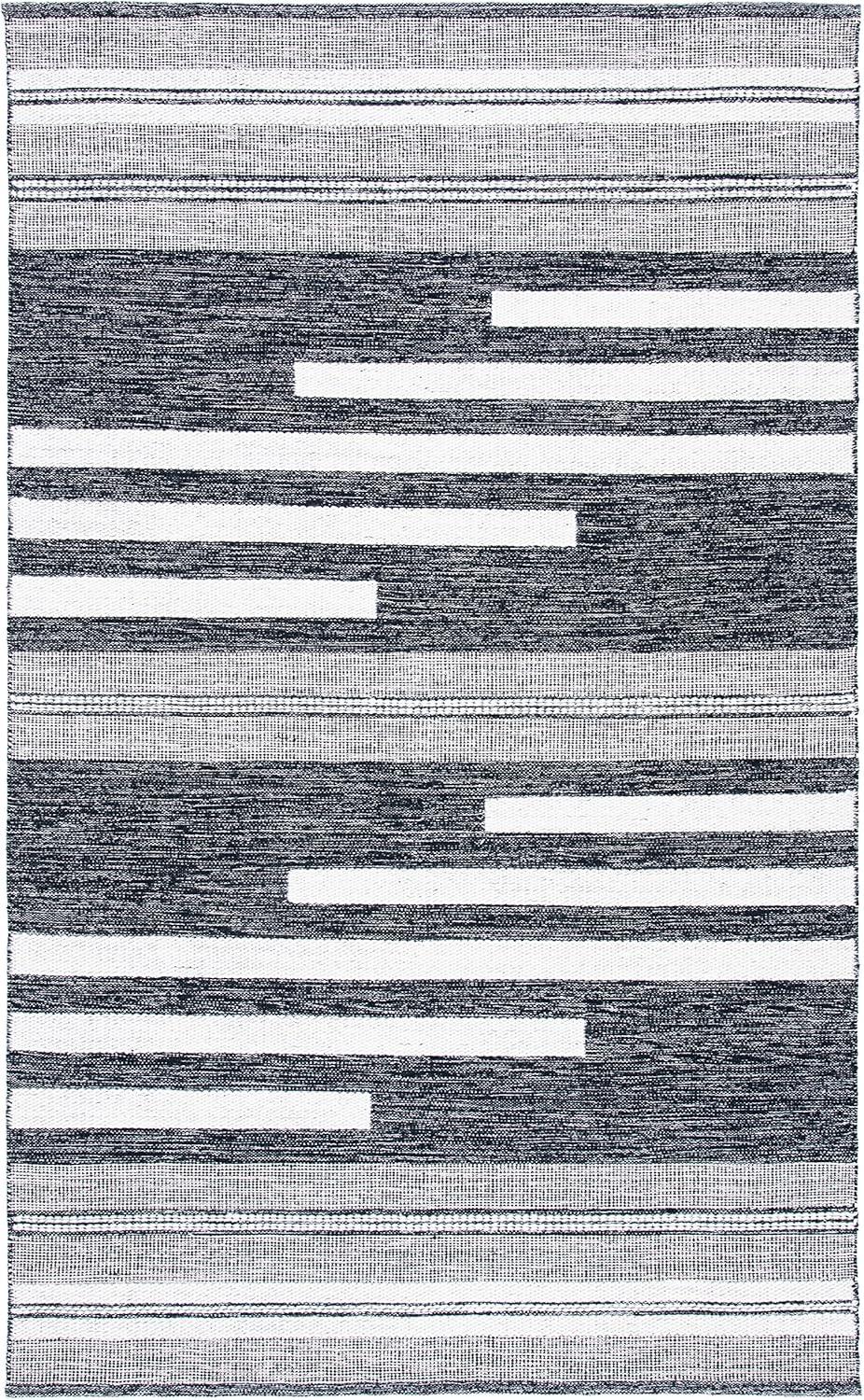 Striped Kilim STK506 Hand Woven Area Rug  - Safavieh