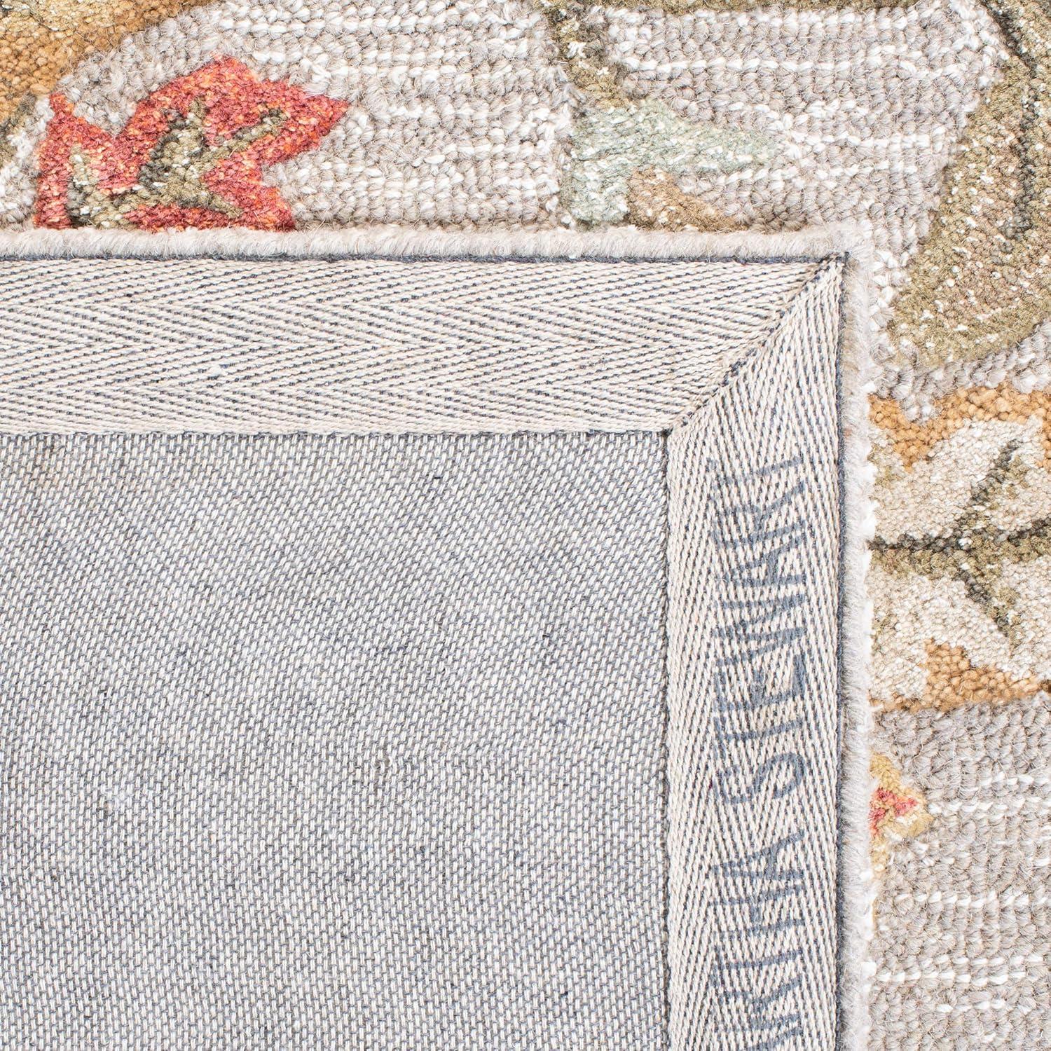 Martha Stewart Autumn Woods - MSR3611 - Indoor Hand Tufted Runners - Persimmon Red - 2'3"x10'