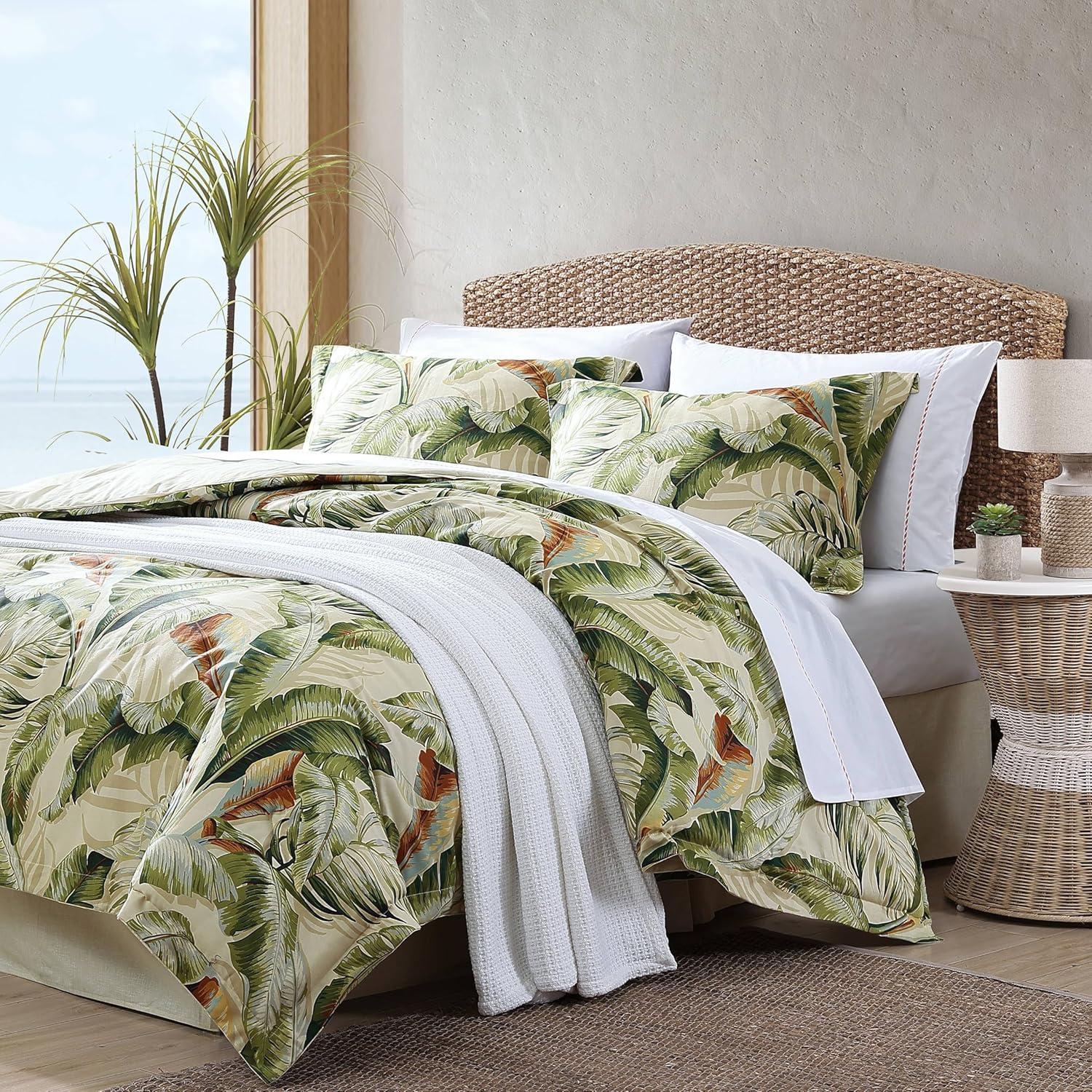 Tommy Bahama Home Tommy Bahama Palmiers Cotton Reversible 4 Piece Comforter Set