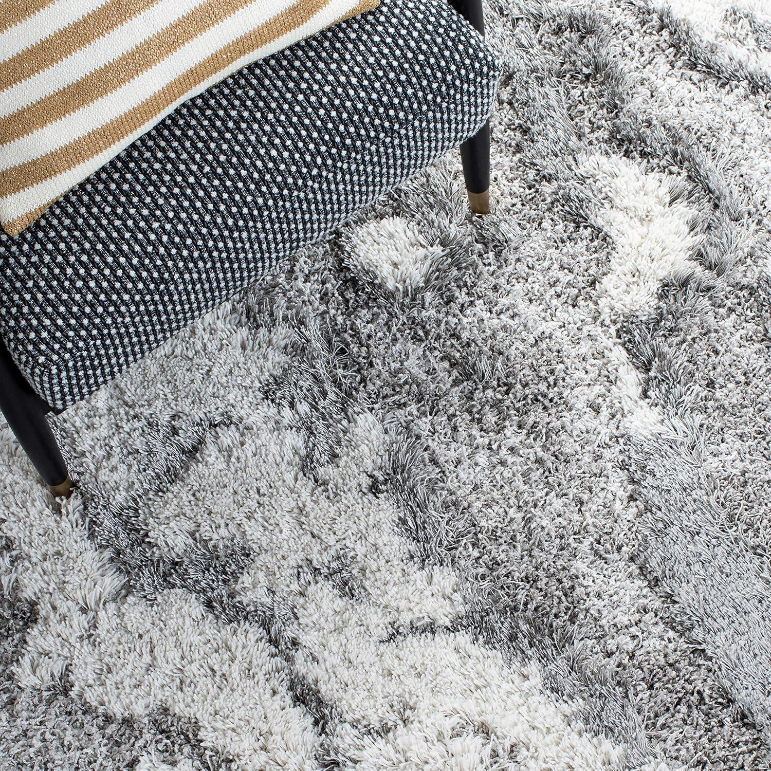 Horizon Shag 800 HZN890 Power Loomed Rugs - Safavieh