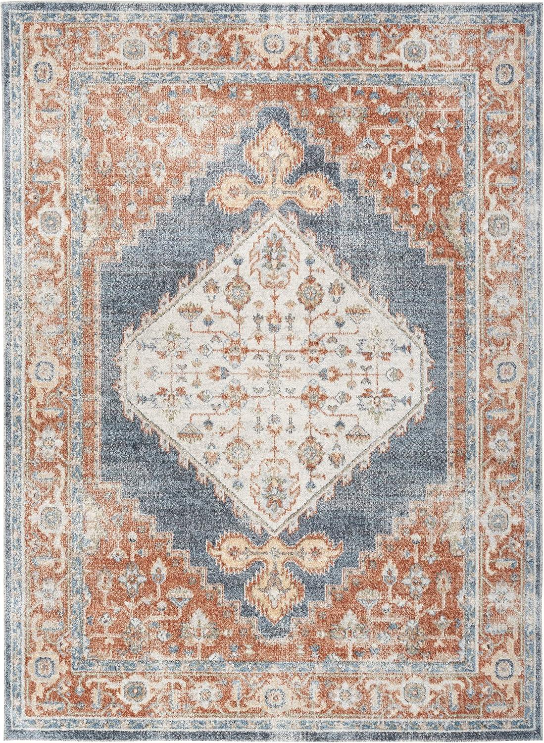 Nourison Washable Astra Vintage Persian Indoor Flatweave Area Rug