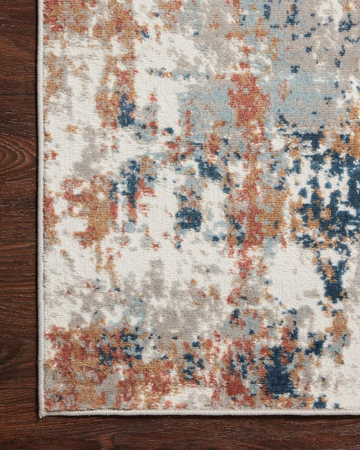 Loloi II BIANCA IVORY / MULTI 9-9" x 13-6"