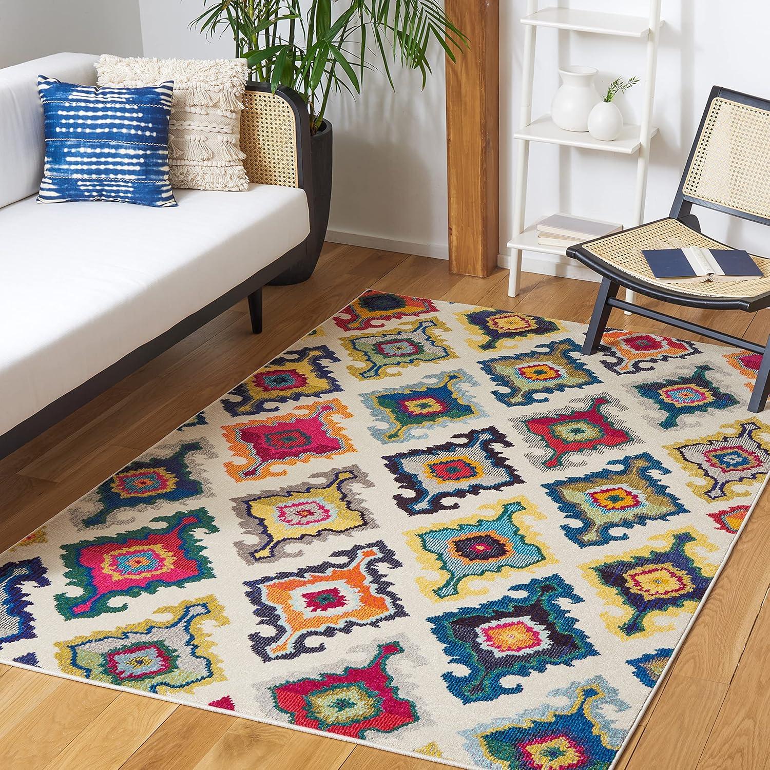 Monaco MNC239 Power Loomed Area Rug  - Safavieh