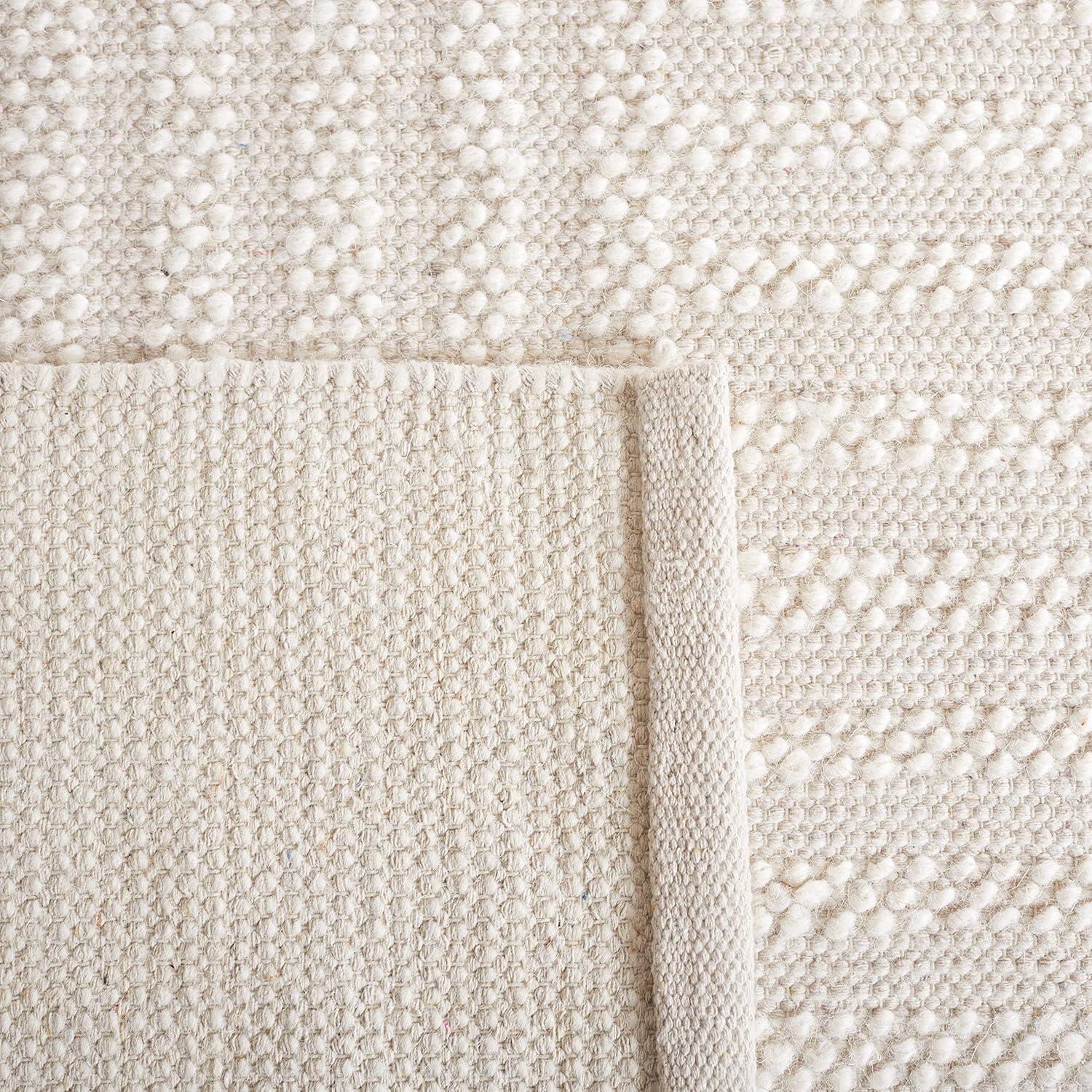 Natura NAT227 Hand Woven Indoor Area Rug - Ivory - 8'x10' - Safavieh