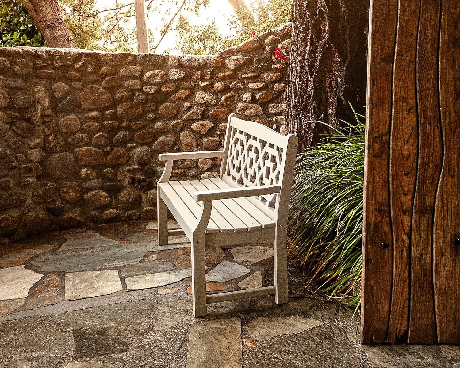 Martha Stewart By POLYWOOD Outdoor Bench