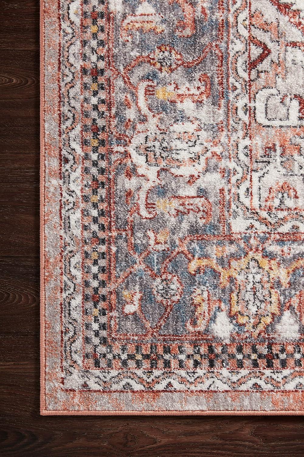 Loloi II Cassandra Collection CSN-01 Rust / Multi Oriental Area Rug 7'-10" x 10'