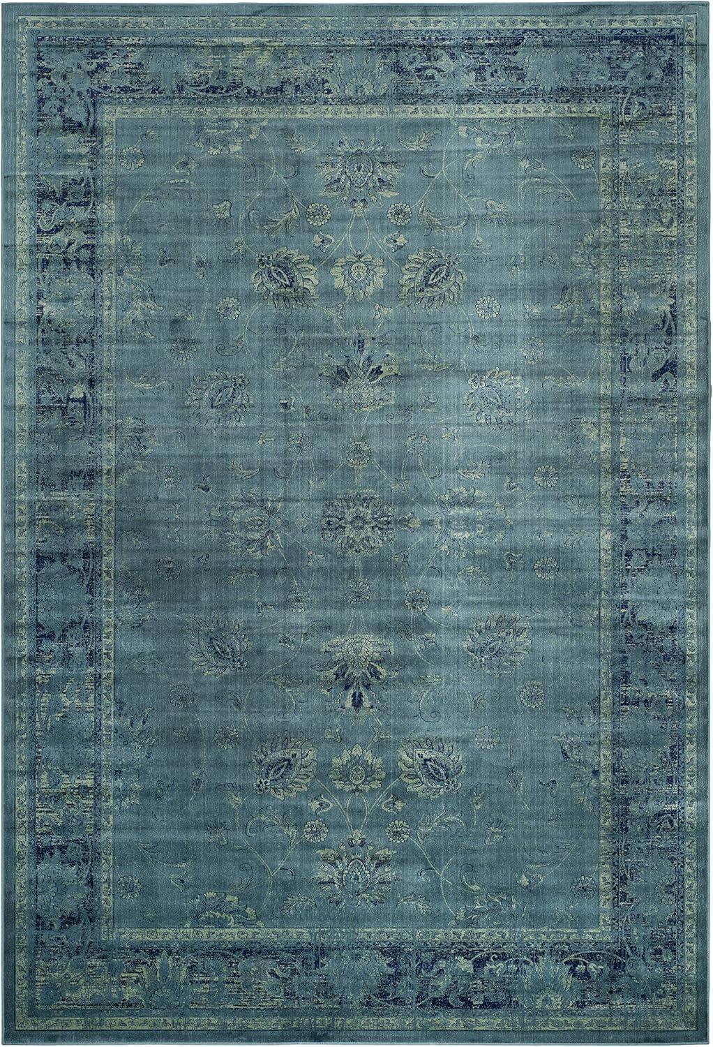 SAFAVIEH Vintage Adrian Traditional Area Rug, Turquoise, 8' x 10'