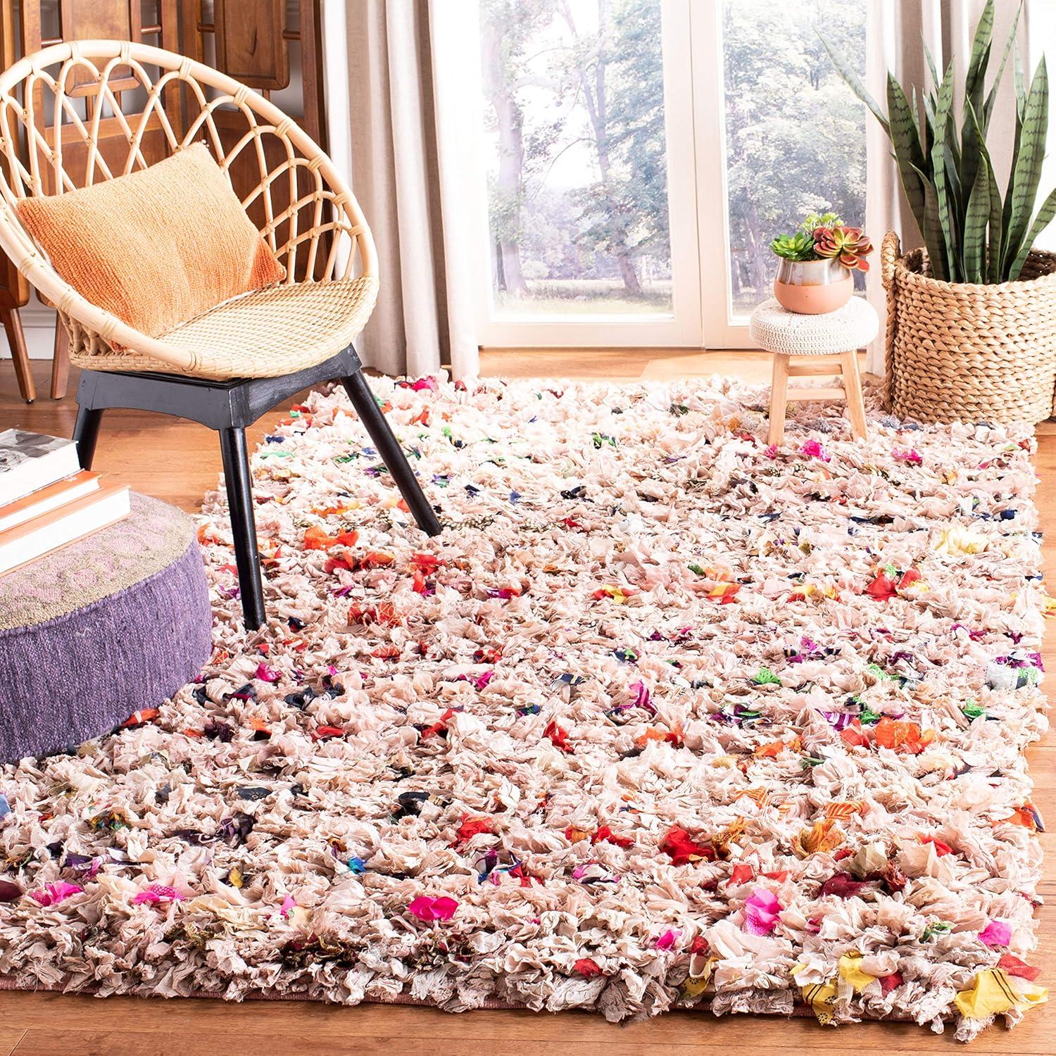 Rio Shag SG951 Hand Woven Area Rug  - Safavieh