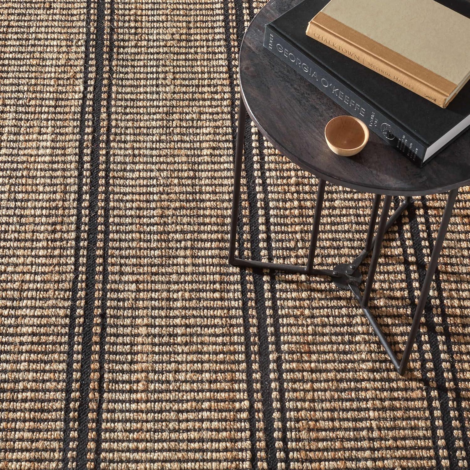 Milo Ivory Handwoven Jute/Cotton Rug