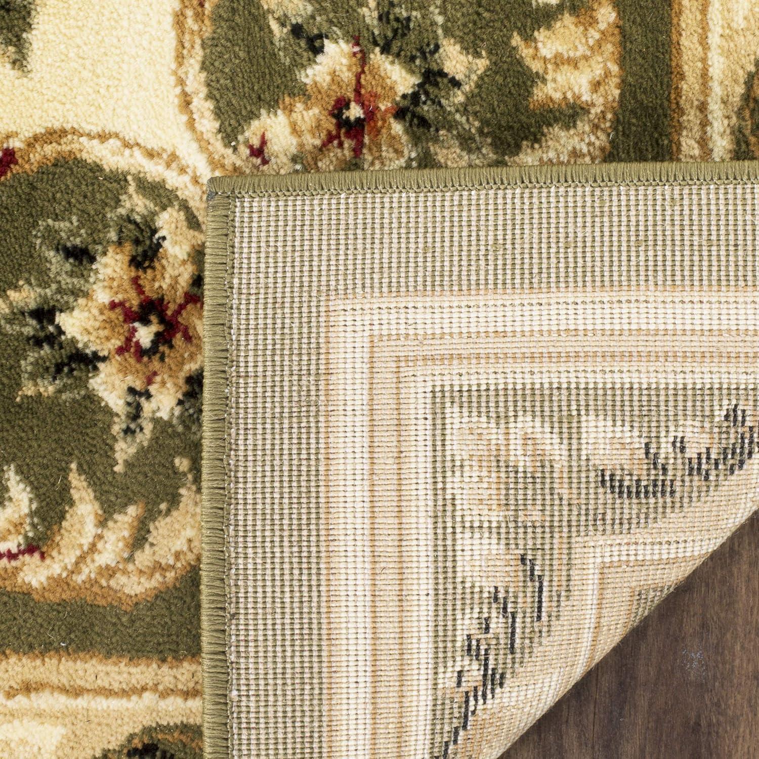 Lyndhurst LNH218 Power Loomed Accent Rug - Sage/Ivory - 2'3"x4' - Safavieh