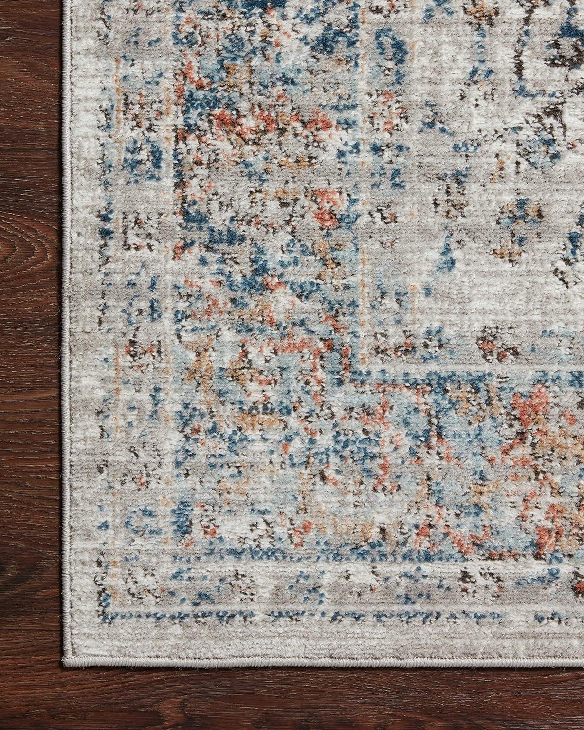 Loloi II Bianca Collection BIA-02 Stone / Multi, Traditional Area Rug 9'-9" x 13'-6"