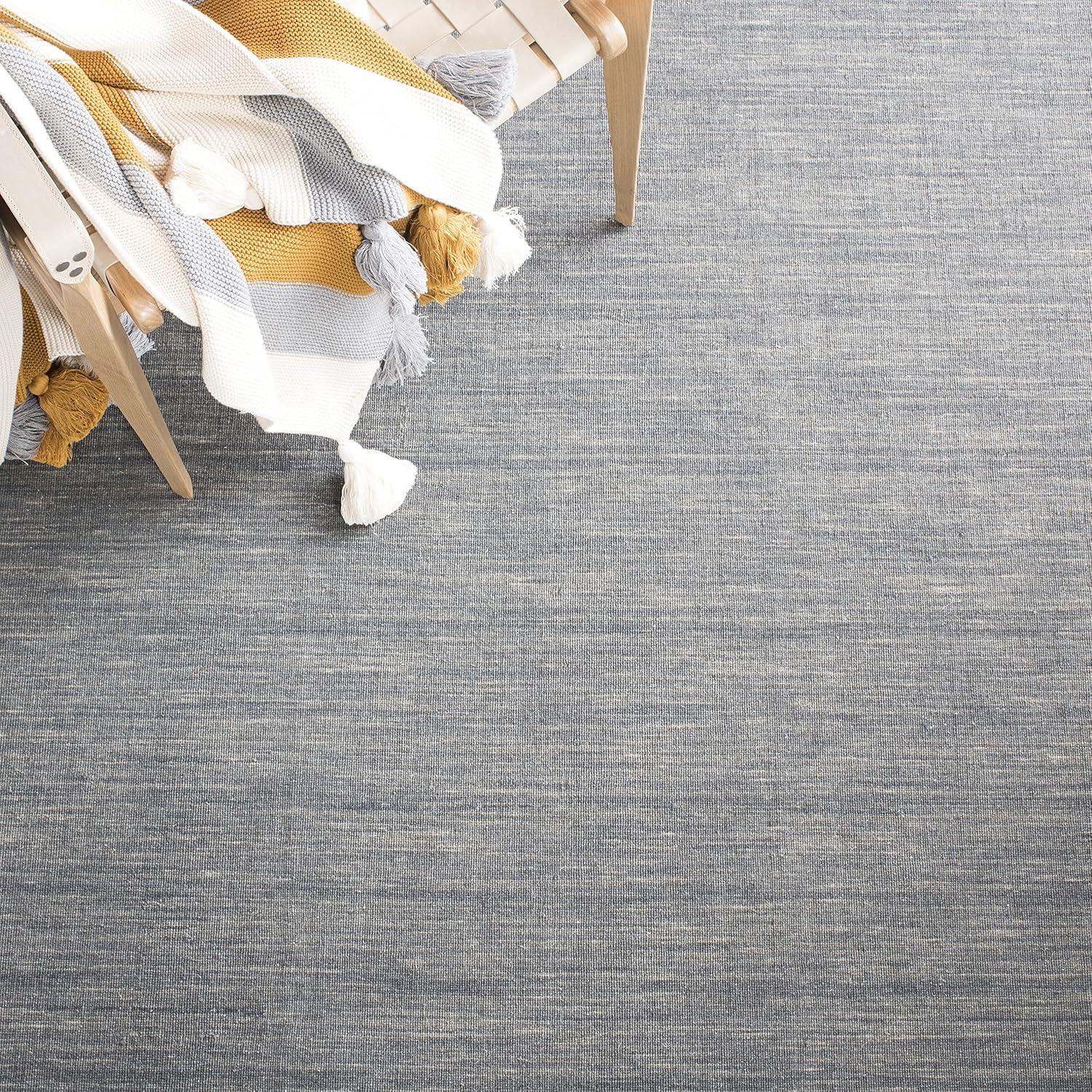 Kilim KLM850 Hand Loomed Area Rug - Grey/Silver - 8'x10' - Safavieh