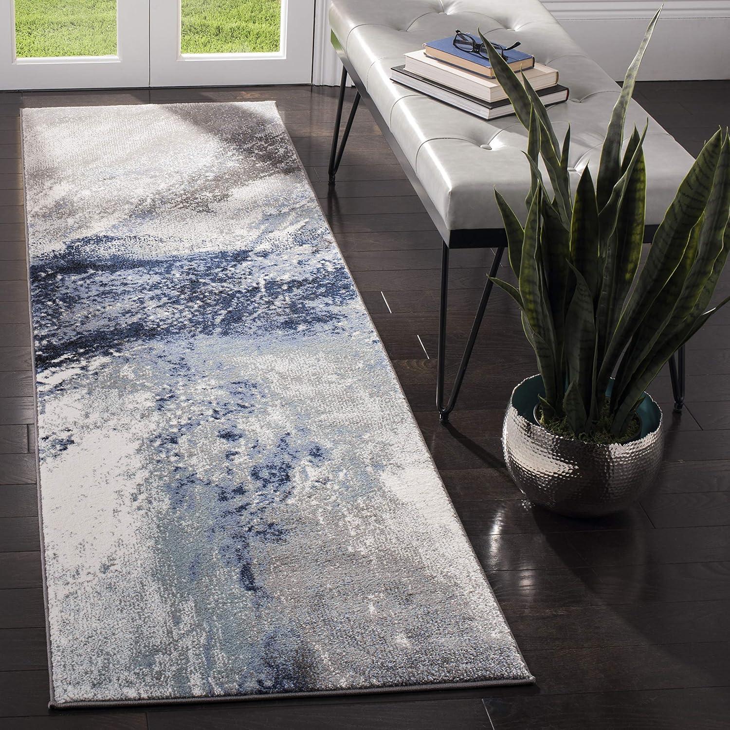17 Stories Elara Performance Abstract Rug