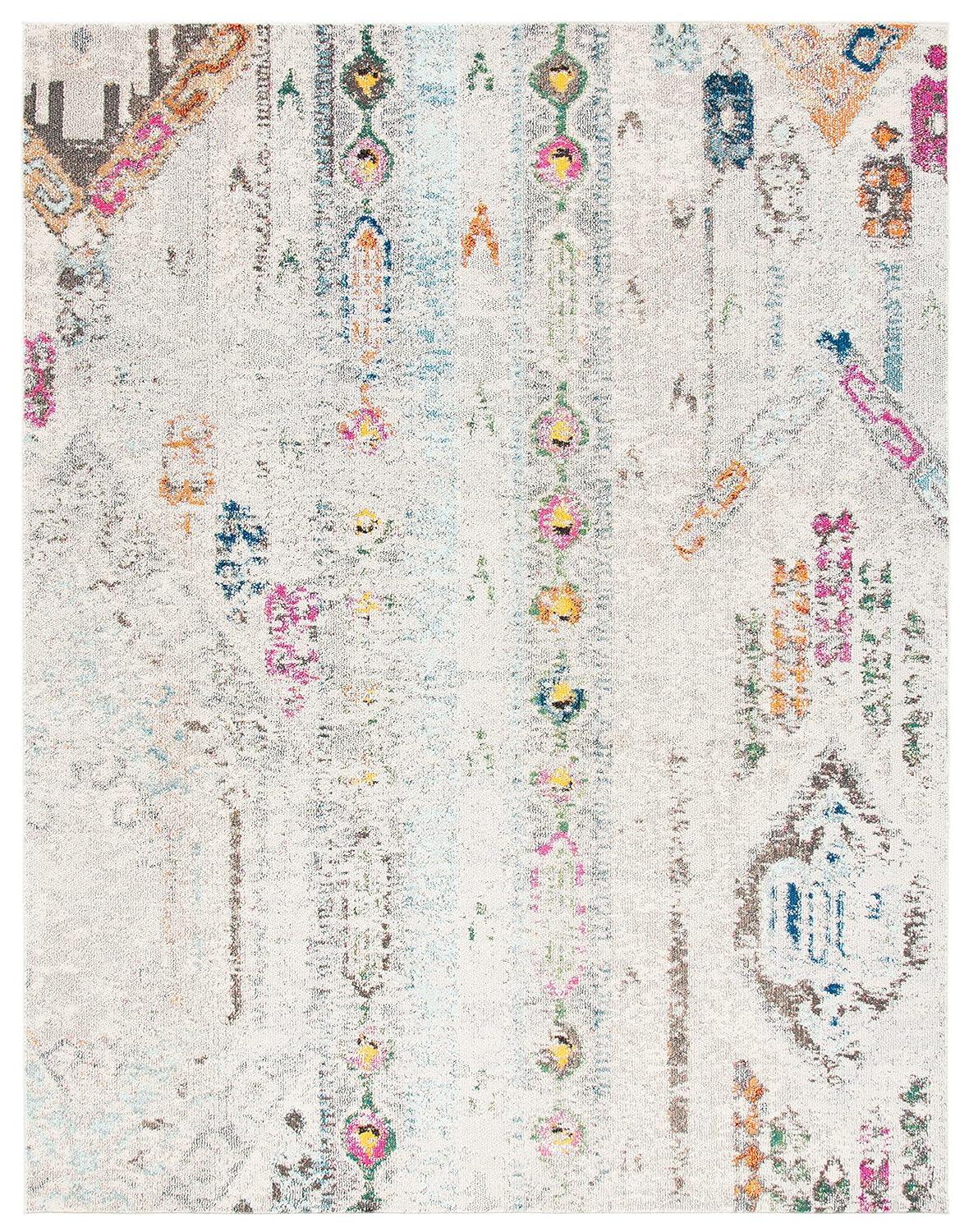 Madison MAD422 Power Loomed Indoor Area Rug - Grey/Blue - 10'x14' - Safavieh