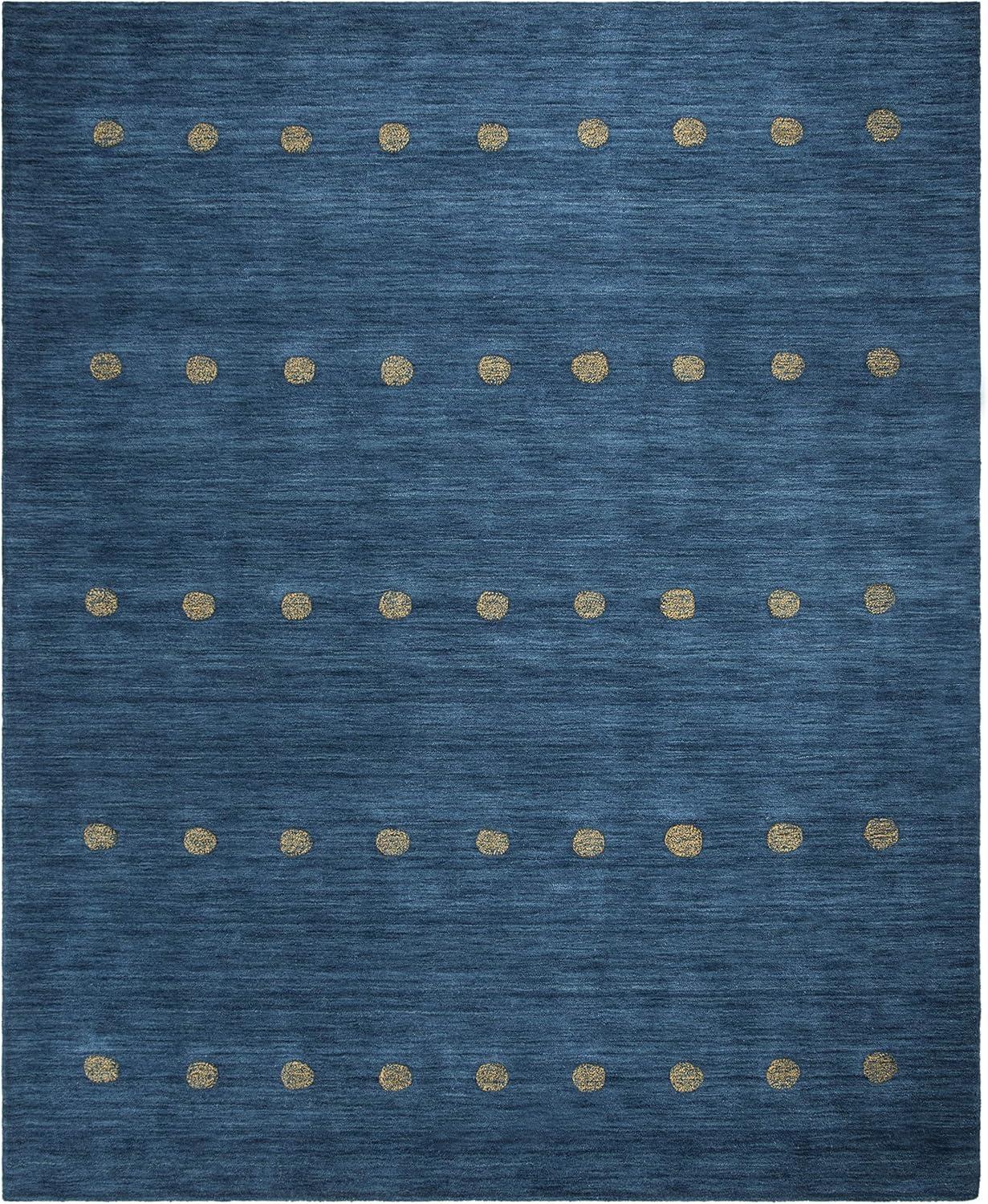 Himalaya HIM590 Hand Loomed Area Rug - Blue - 8'x10' - Safavieh.