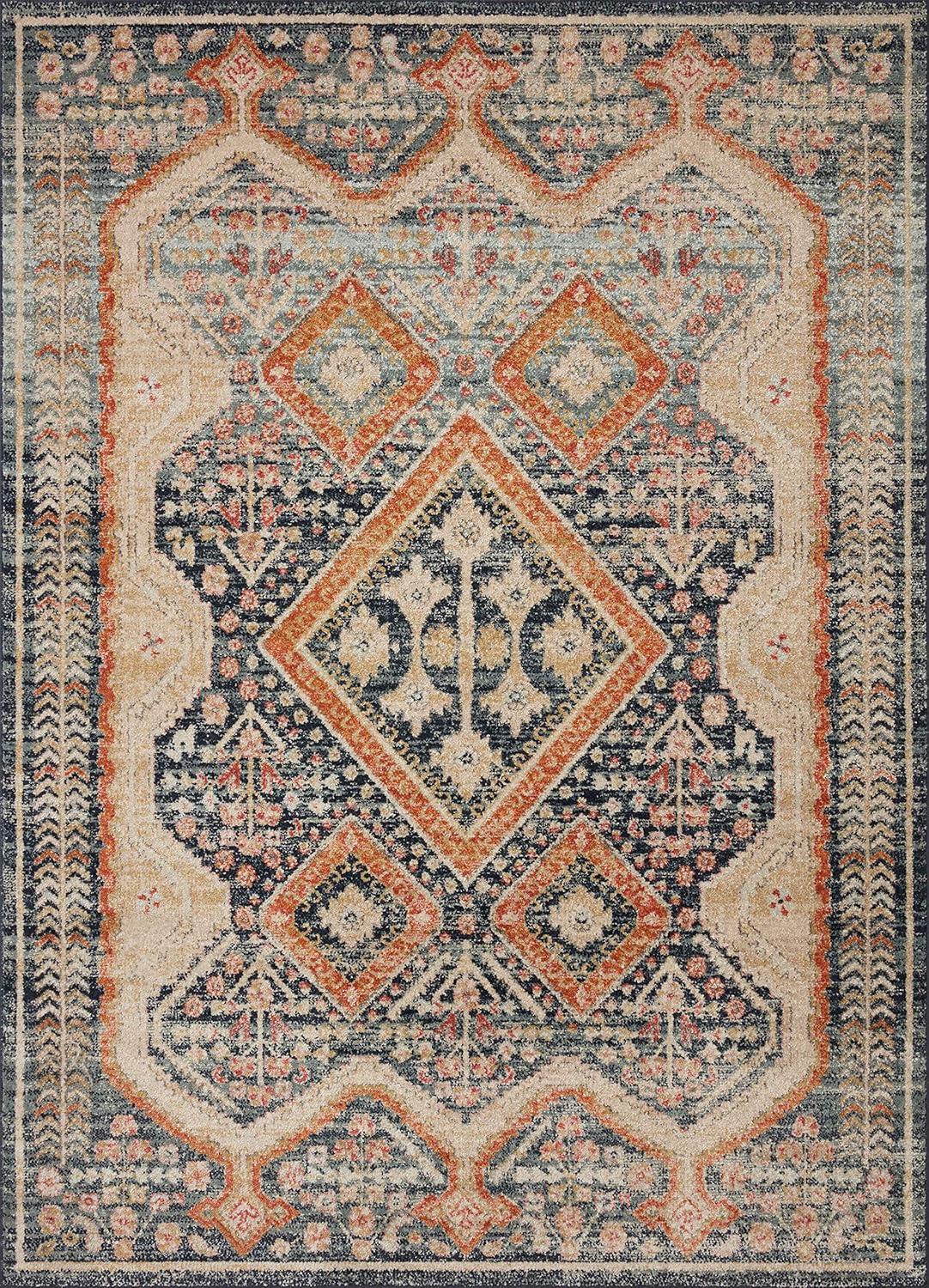 Loloi II Jocelyn Southwestern Navy / Multi Area Rug