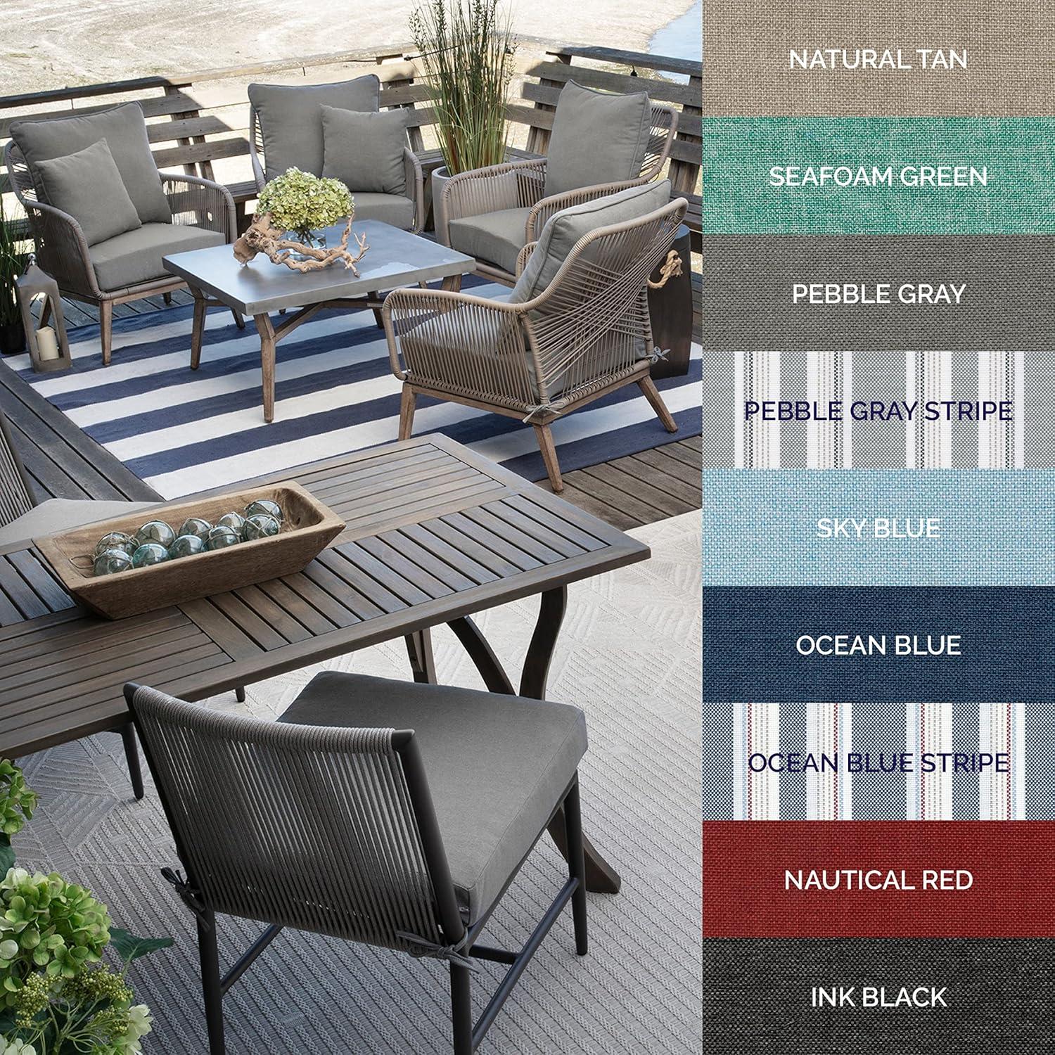 Arden Selections Oceantex Outdoor Adirondack Chair 2.5" Cushion