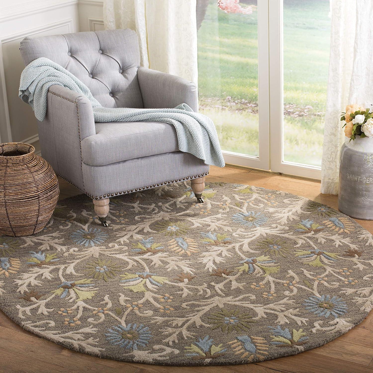 Cambridge CAM235 Hand Tufted Area Rug  - Safavieh