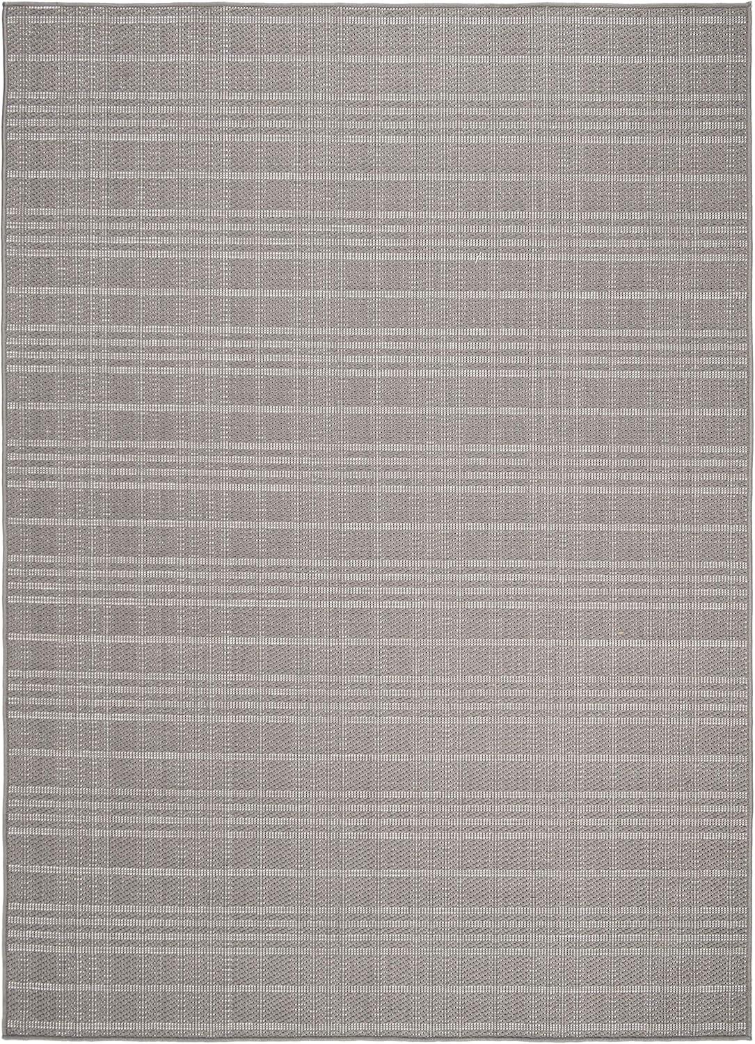 SAFAVIEH Indoor Outdoor BMU802F Bermuda Collection Grey Rug