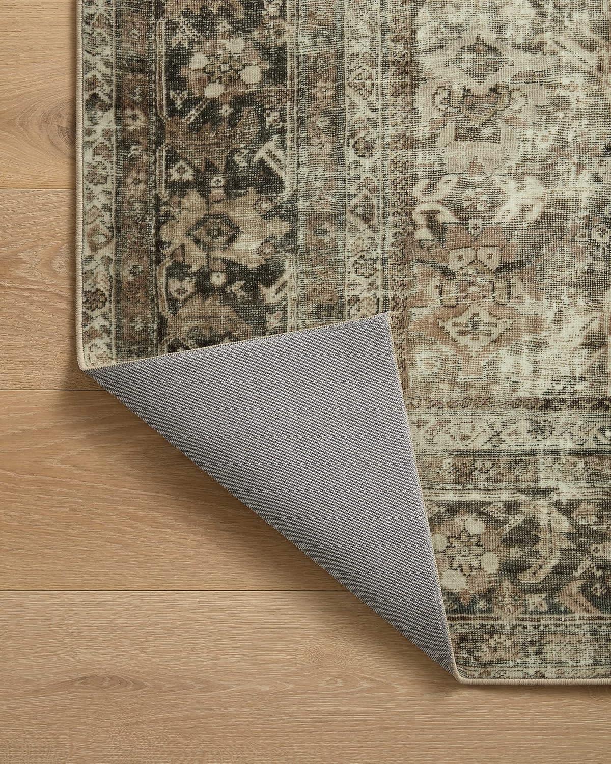 Sinclair I Rug by Magnolia Home by Joanna Gaines x Loloi - Pebble and Taupe / 2'3" x 9'6" Runner