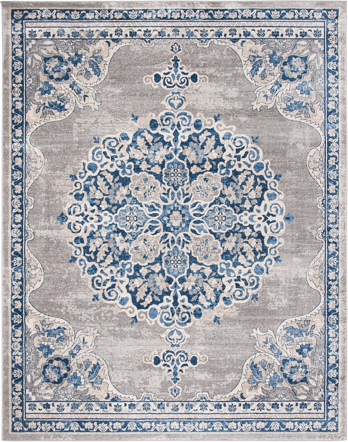 Kelly Clarkson Home Carlisle Light Gray/Blue Rug