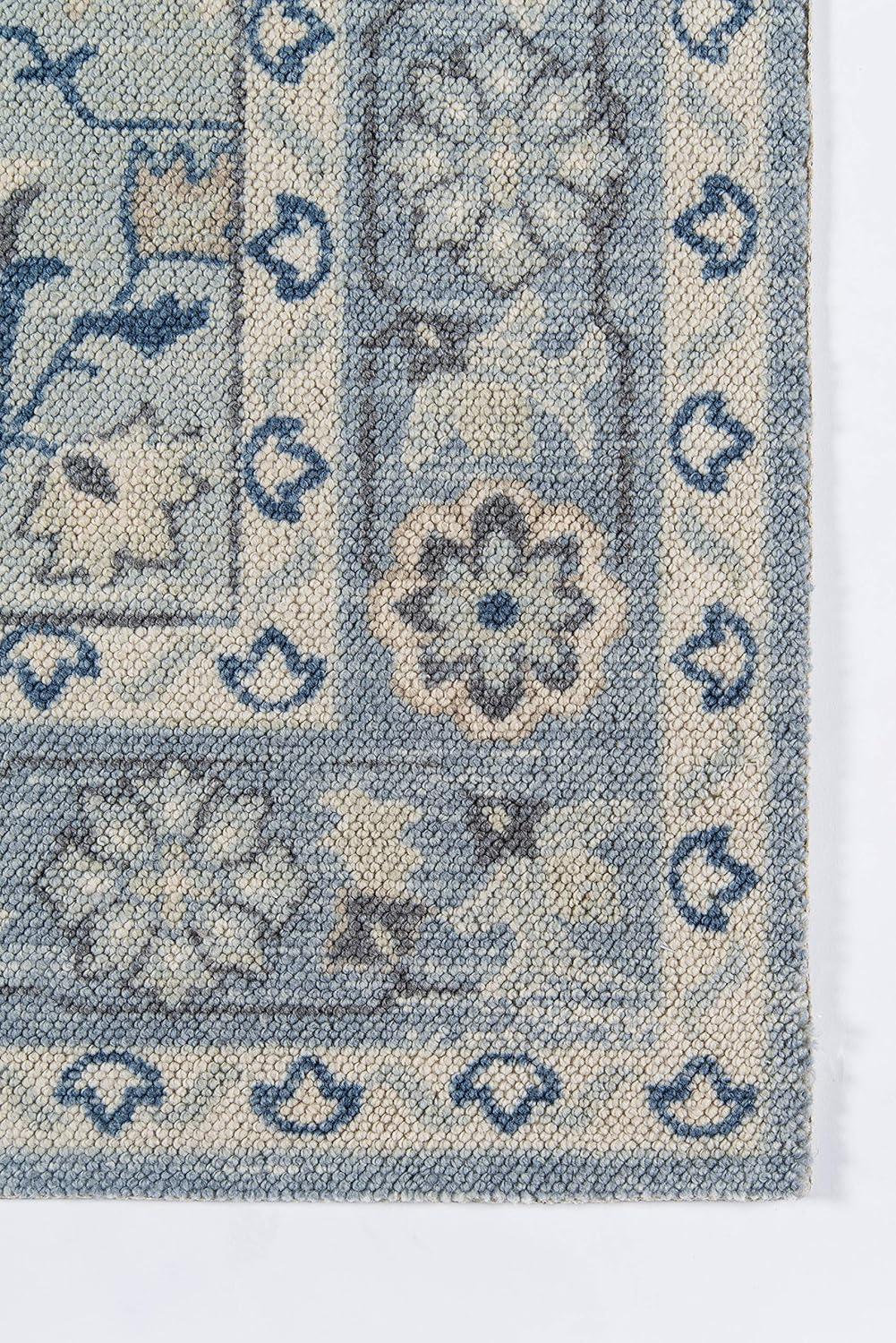 Anatolia Marquis Area Rug Blue - Momeni