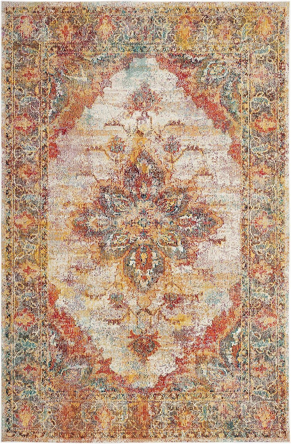 Crystal CRS508 Power Loomed Area Rug  - Safavieh