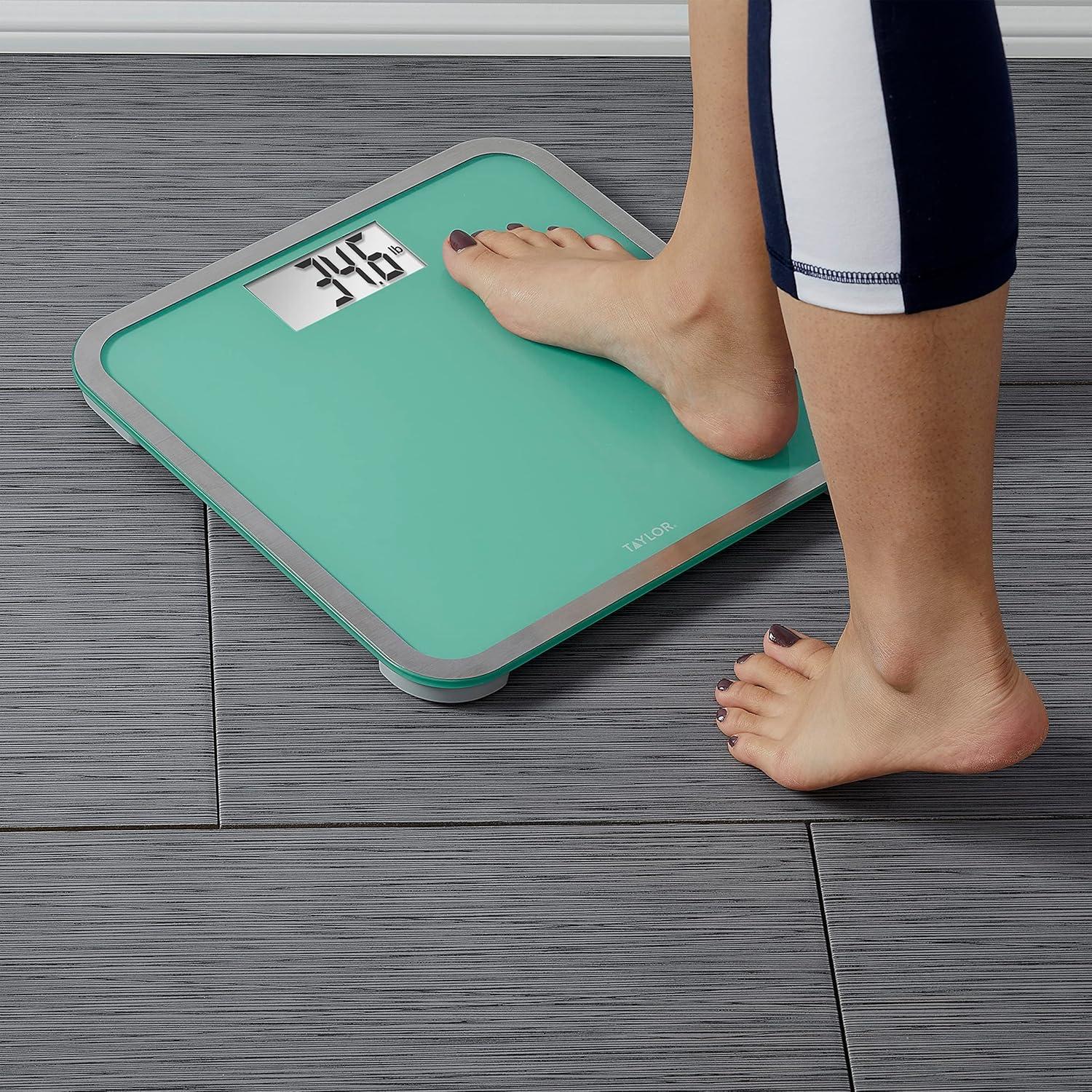 Taylor Digital Bathroom Scale, 500 Pound Capacity, Sea Foam Green & Reviews | Wayfair