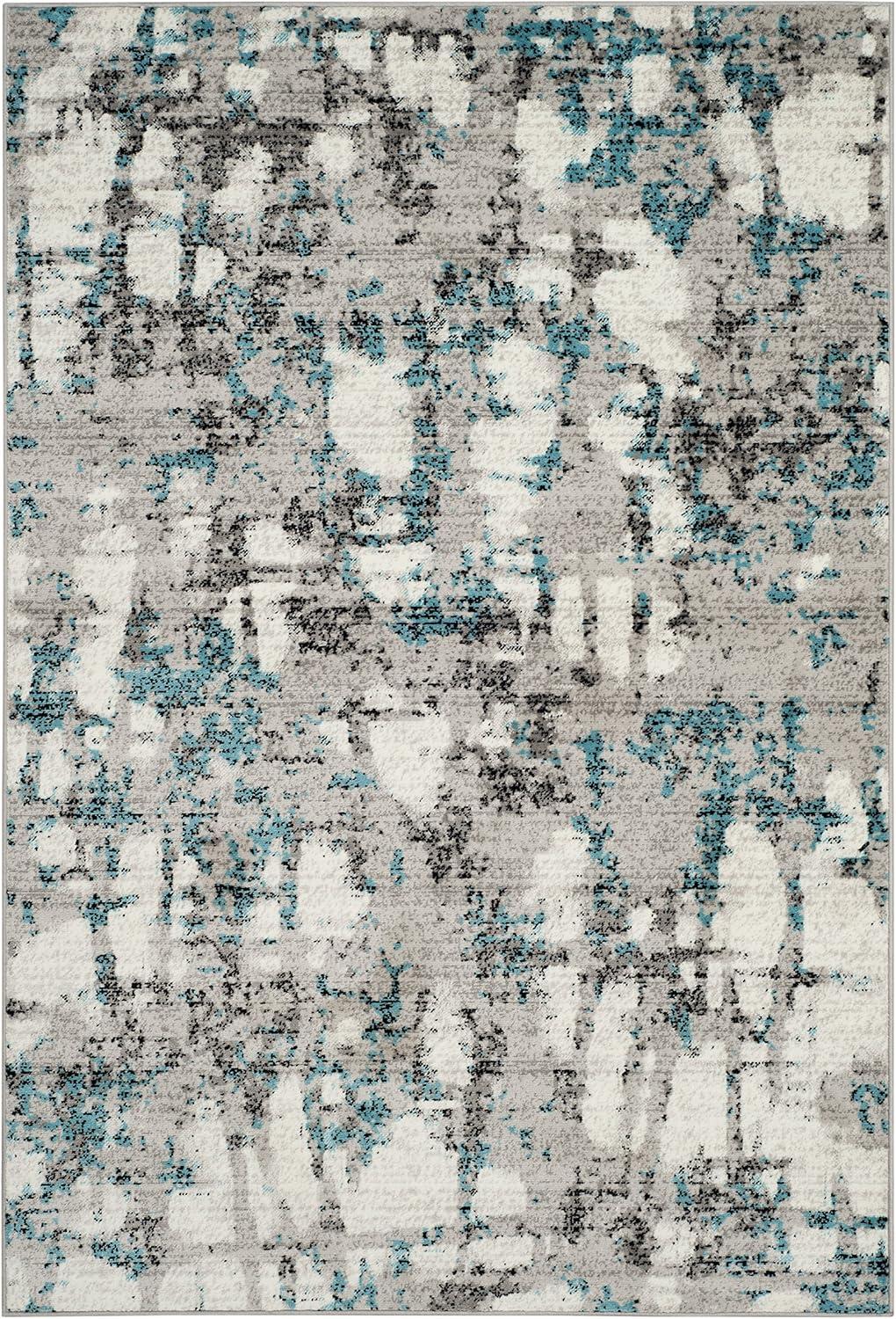 SAFAVIEH Skyler Collection SKY193B Grey / Blue Rug