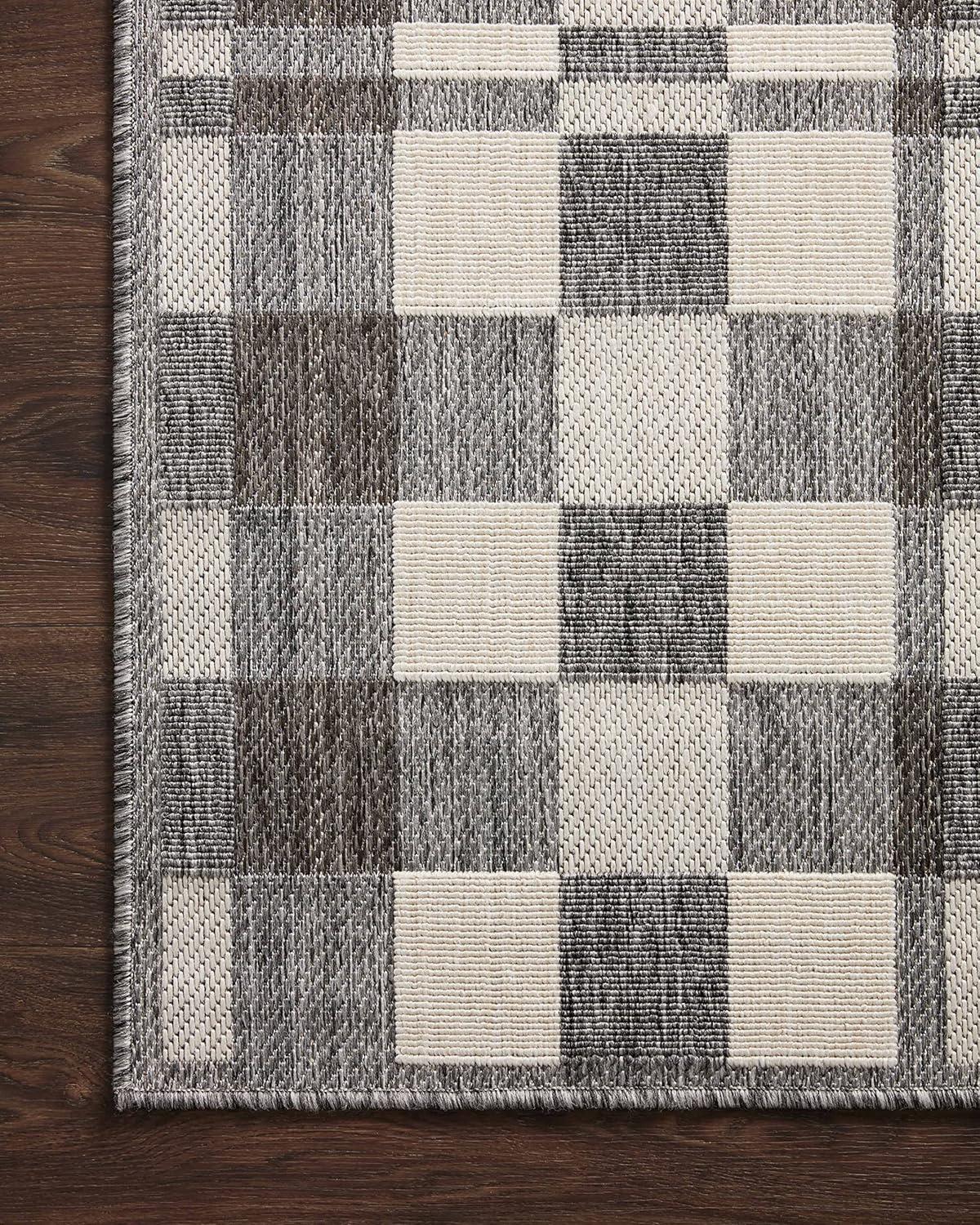 Loloi II Rainier Plaid Area Rug, 94 in x 130 in