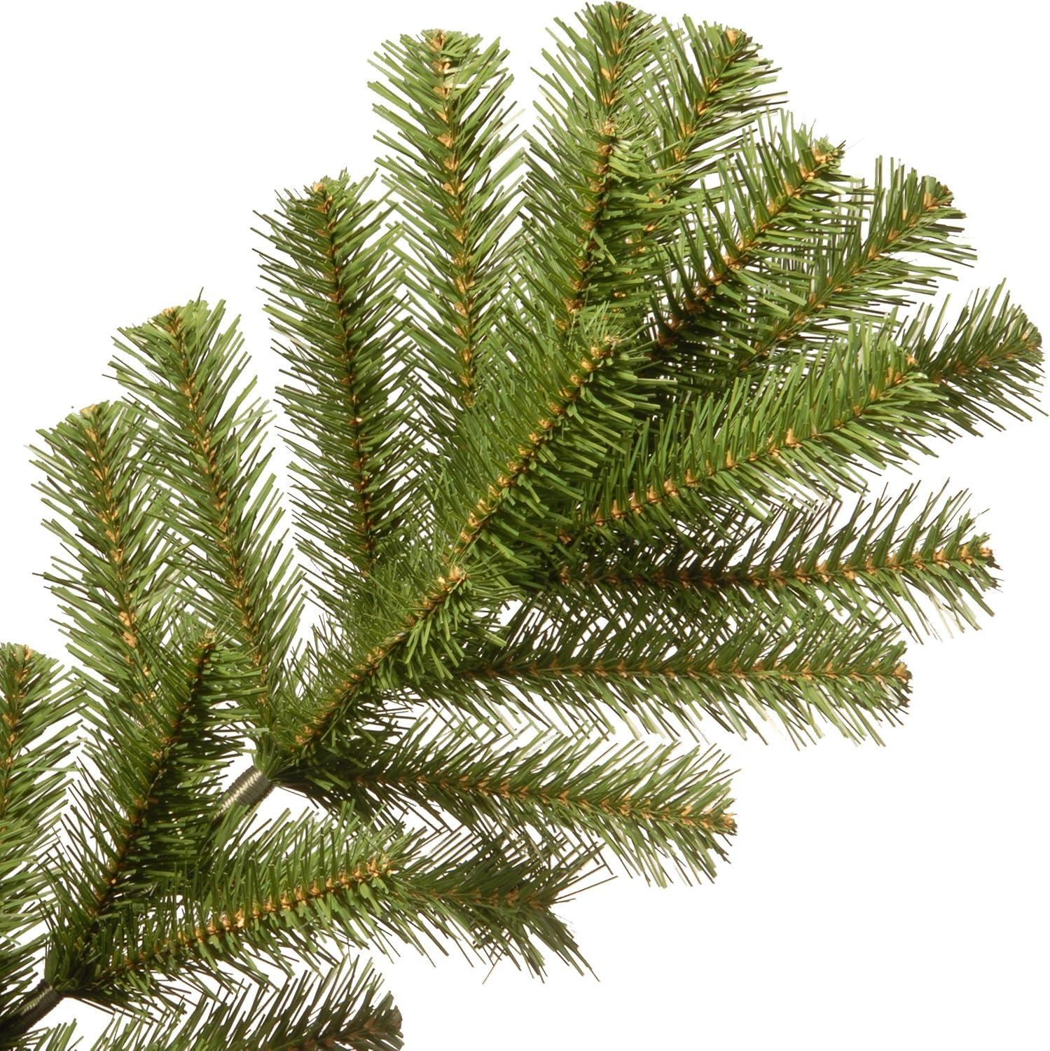 7.5' Unlit Hinged North Valley Spruce Artificial Christmas Tree - National Tree Company