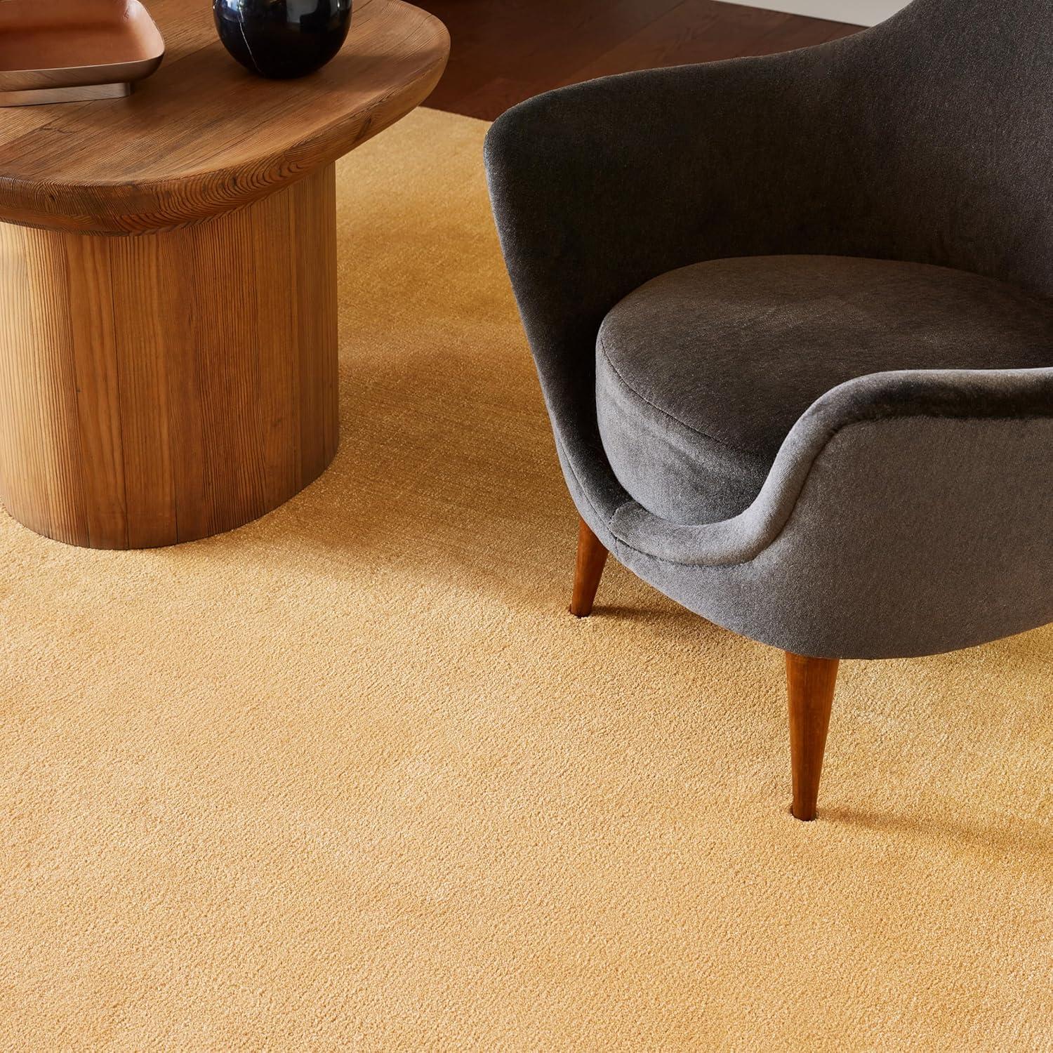 Lahjar Speckled Wool Blend Area Rug