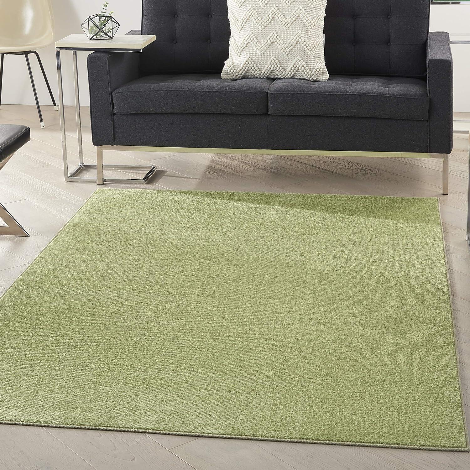 Nourison Essentials Solid Indoor/Outdoor Area Rug