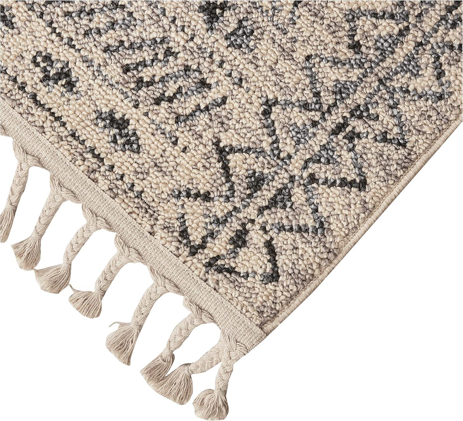 nuLOOM Akua Bands Tassel Area Rug