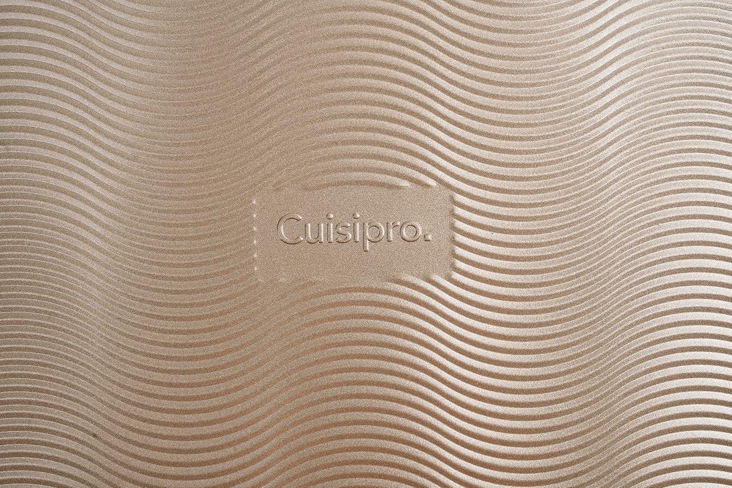 Cuisipro 15.5 x 10.5 x 1-Inch Rectangular Steel Nonstick Baking Sheet Pan