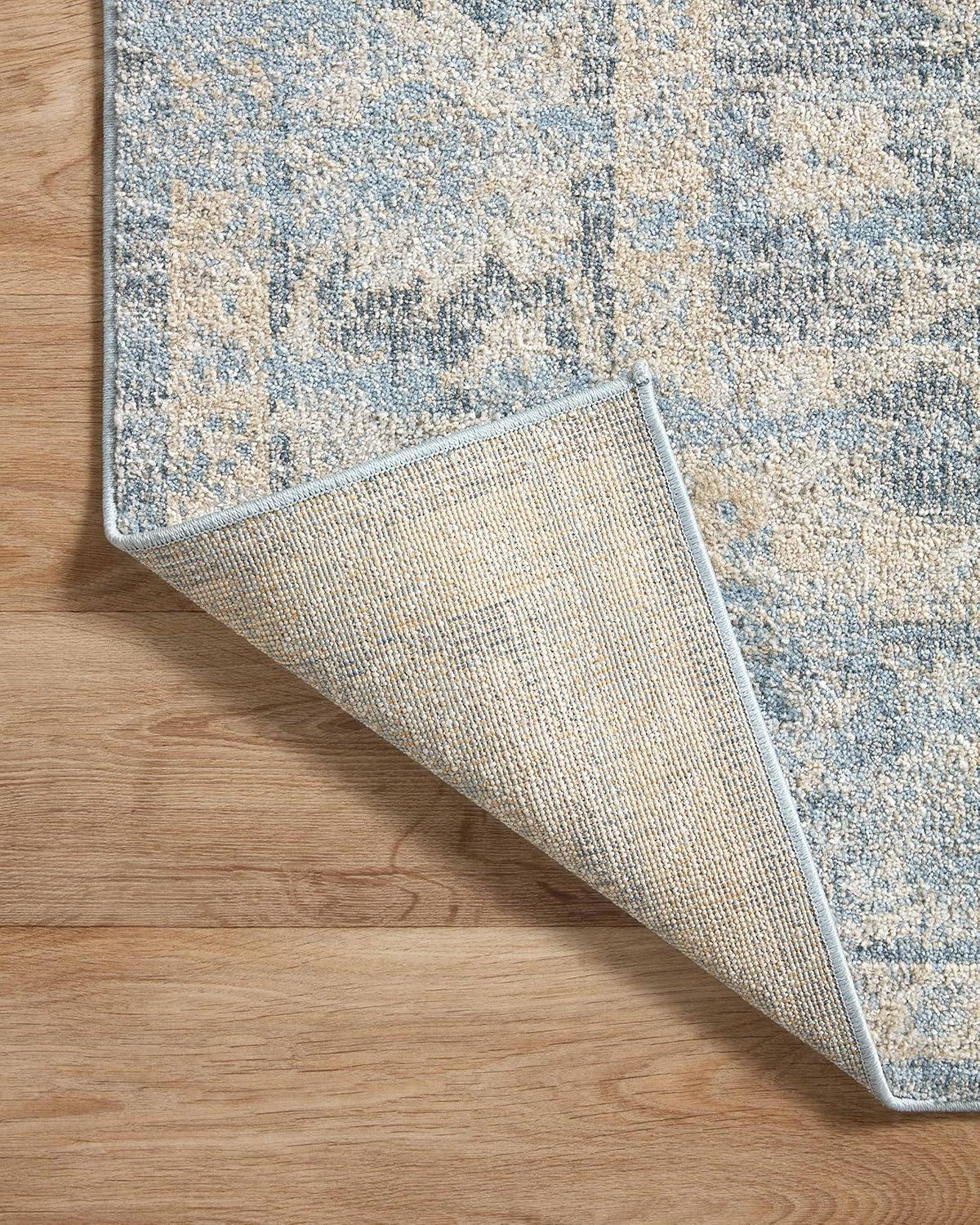 Loloi II Odette Sky / Beige 5'-3" x 7'-9" Area Rug