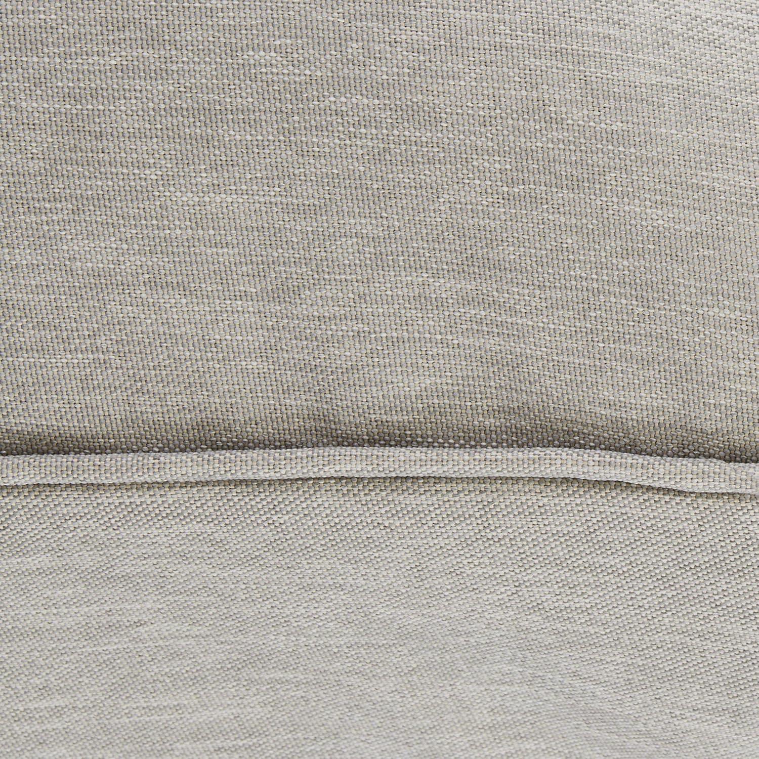 Classic Accessories Montlake FadeSafe Water-Repellent 48 x 18 x 3 Inch Outdoor Bench Cushion, Heather Grey