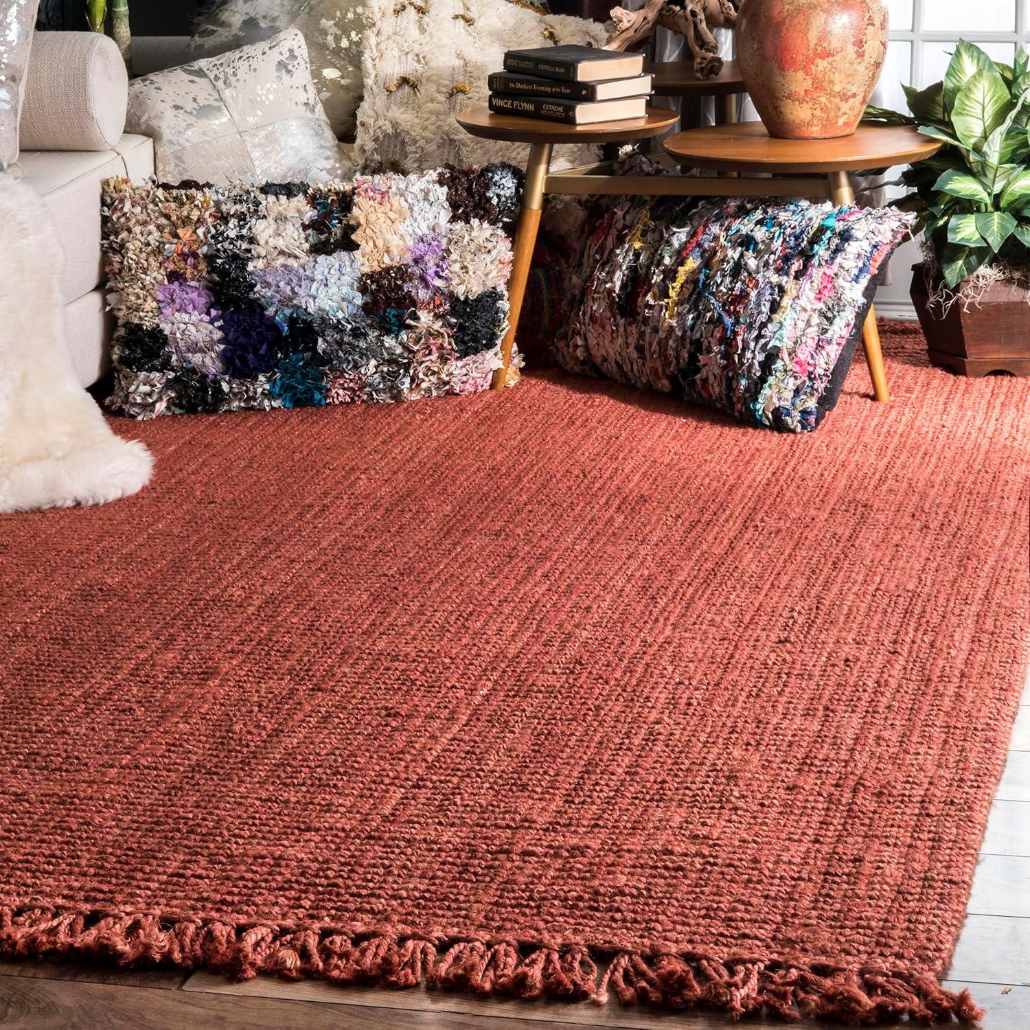 Nuloom Daniela Farmhouse Chunky Jute Indoor Area Rug