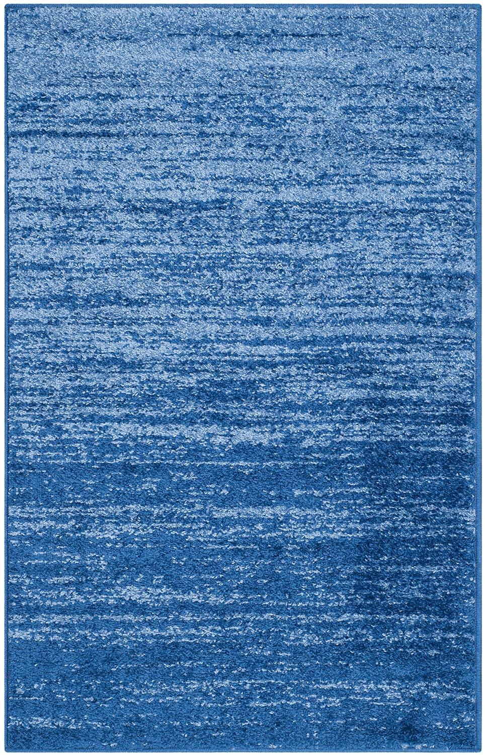 Adirondack ADR113 Machine Made Indoor Accent Rug - Light Blue/Dark Blue - 2'-6"x4' - Safavieh