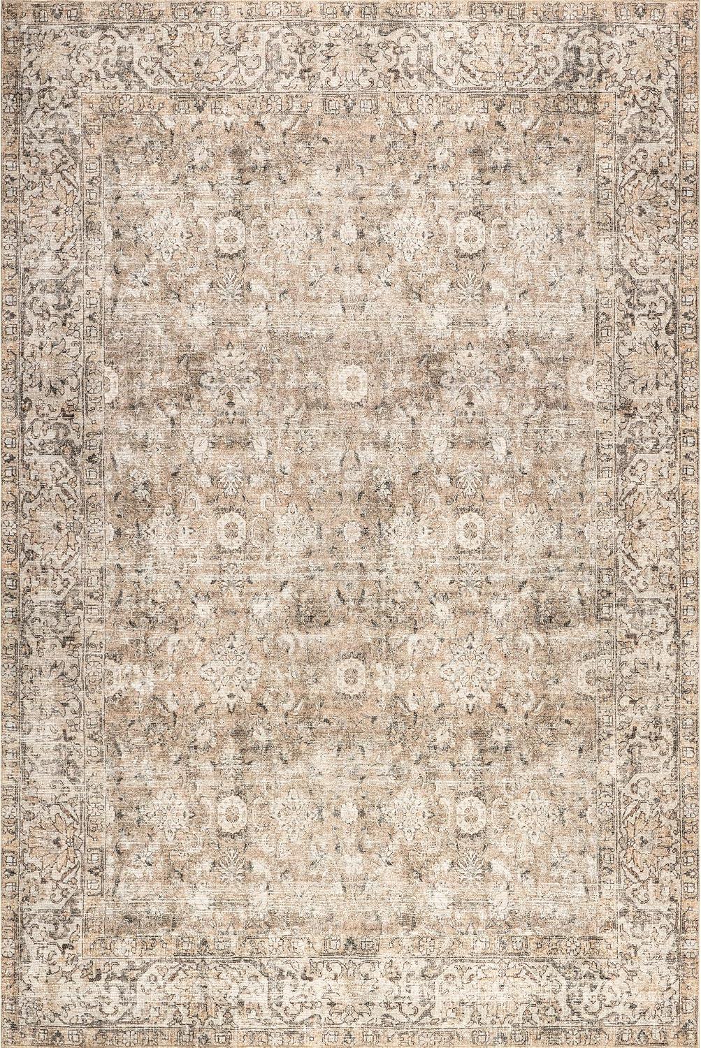 Nuloom Hillstone Collection Traditional Vintage Medallion Indoor Area Rug