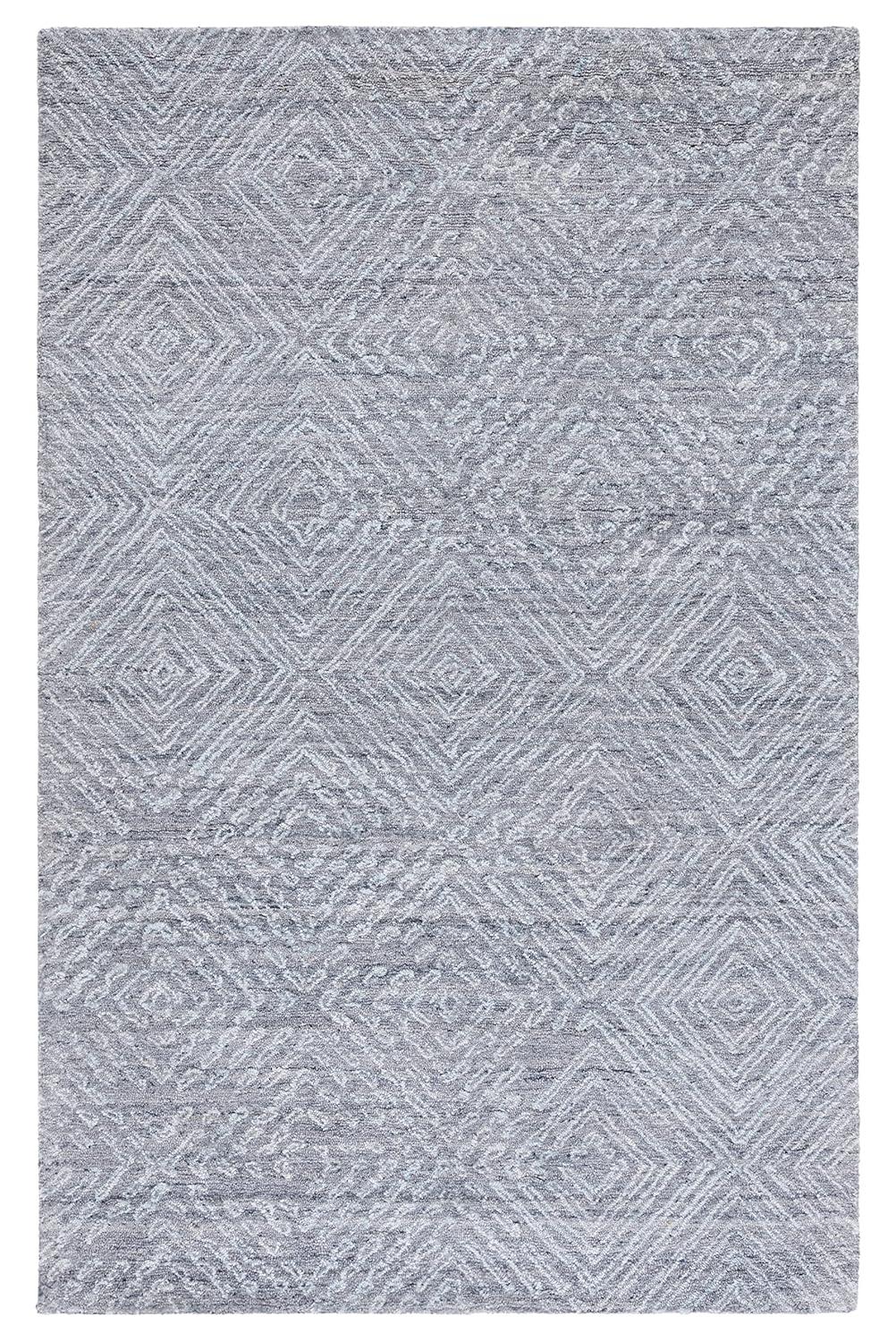 Abstract ABT146 Handmade Indoor Accent Rug - Blue - 3'x5' - Safavieh