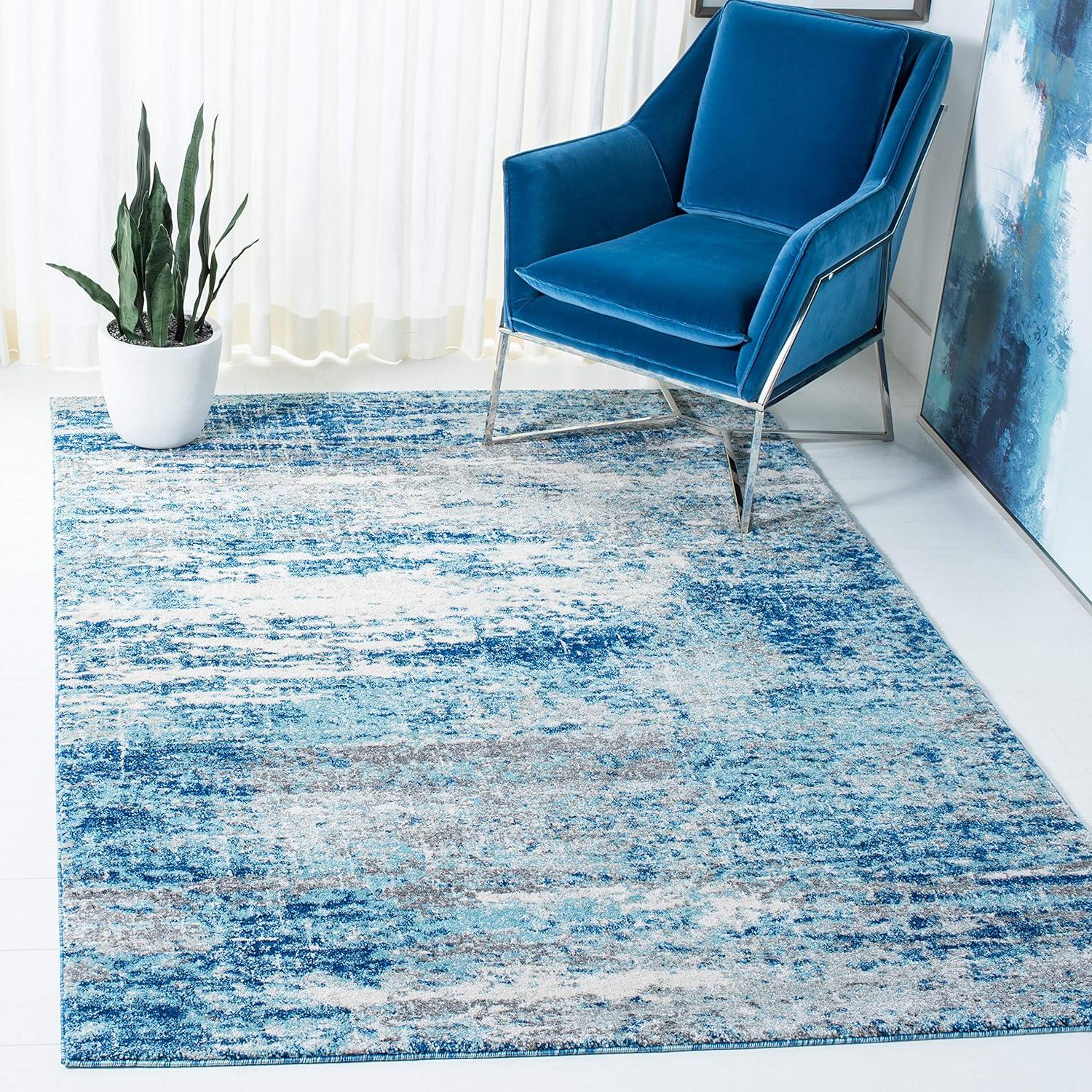 17 Stories Evoke Performance Abstract Rug