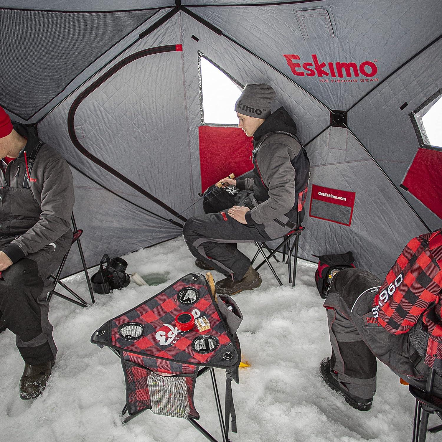 Eskimo Outbreak 450XD Pop-up Portable Insulated Ice Fishing Shelter, 4-5 Person