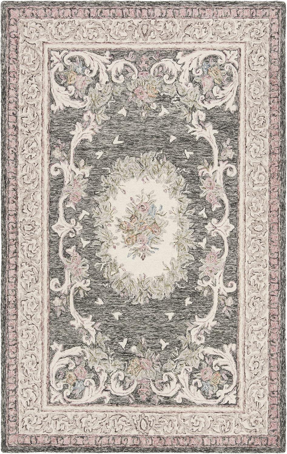 Aubusson AUB105 Hand Tufted Area Rug  - Safavieh