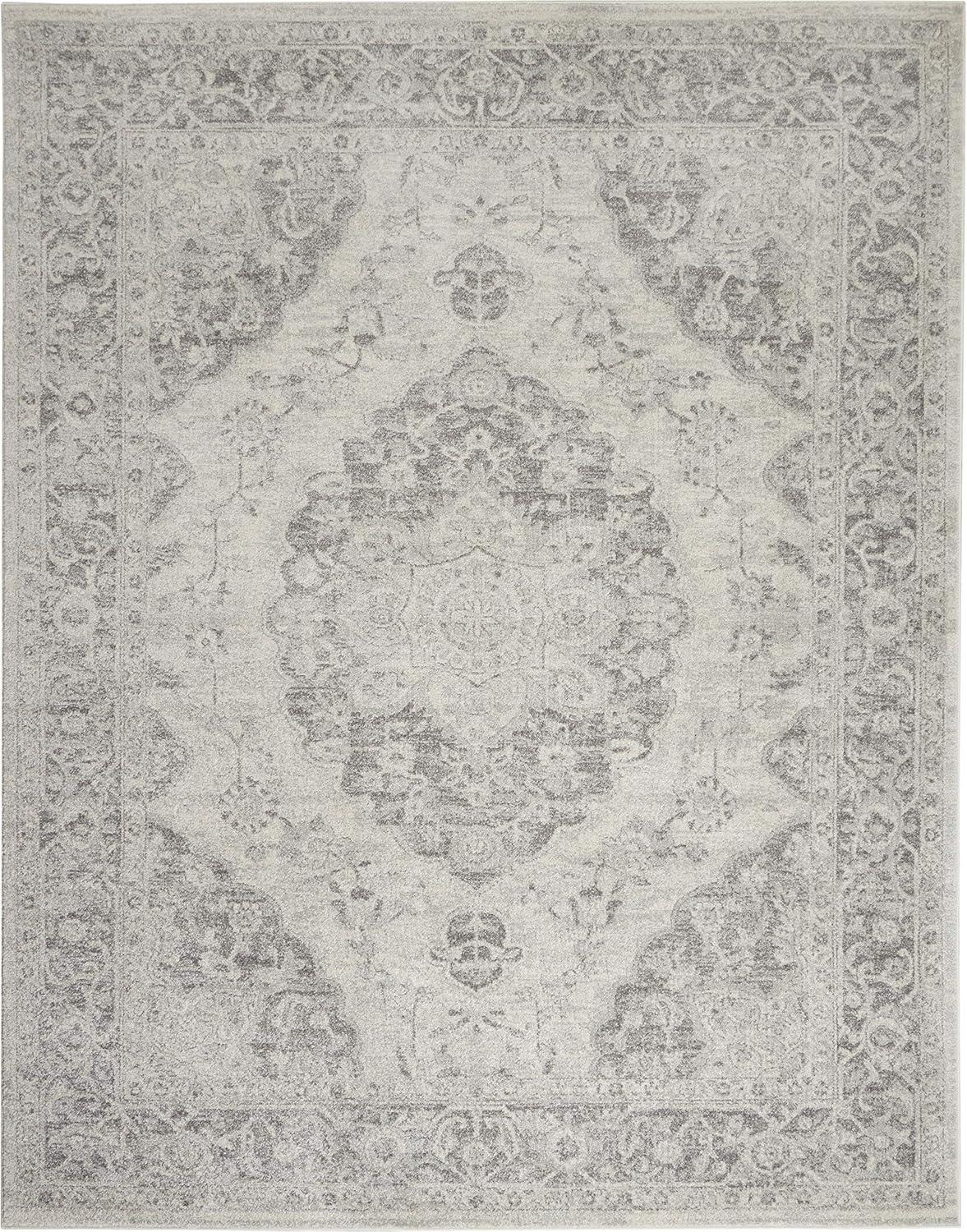 Nourison Tranquil Vintage Persian Center Medallion Area Rug