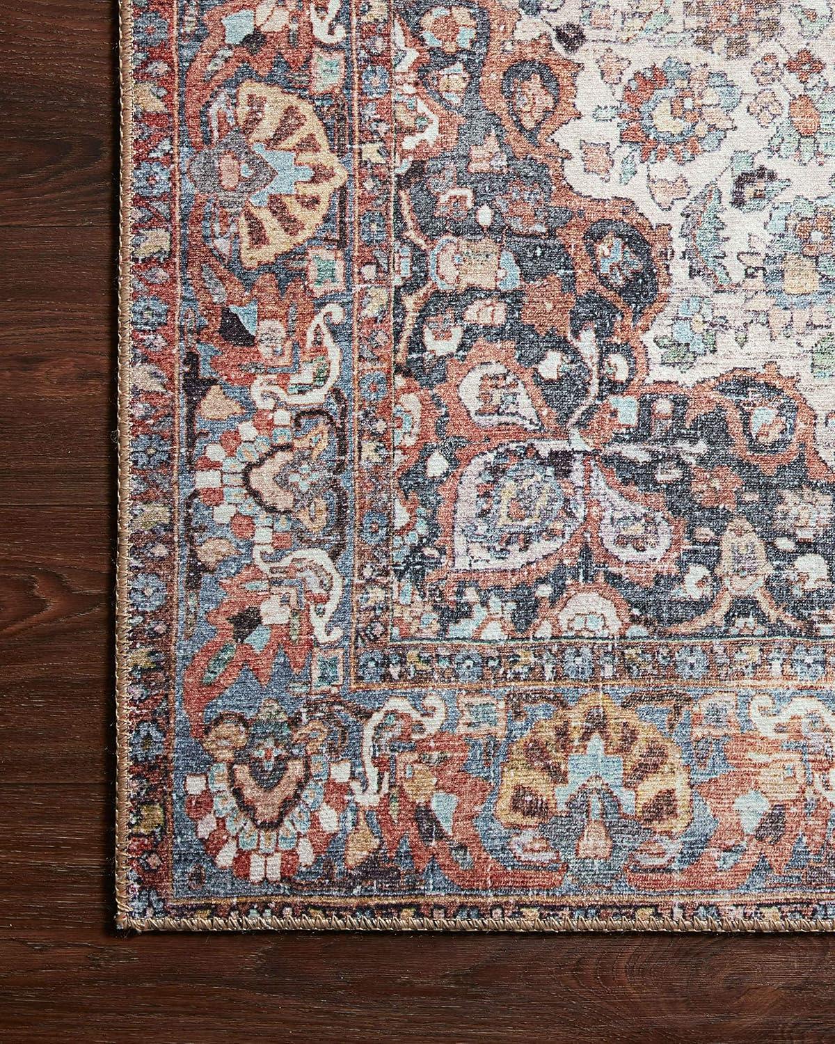 Loloi II Wynter WYN-01 Red / Multi Oriental Area Rug 8'-6" x 11'-6"