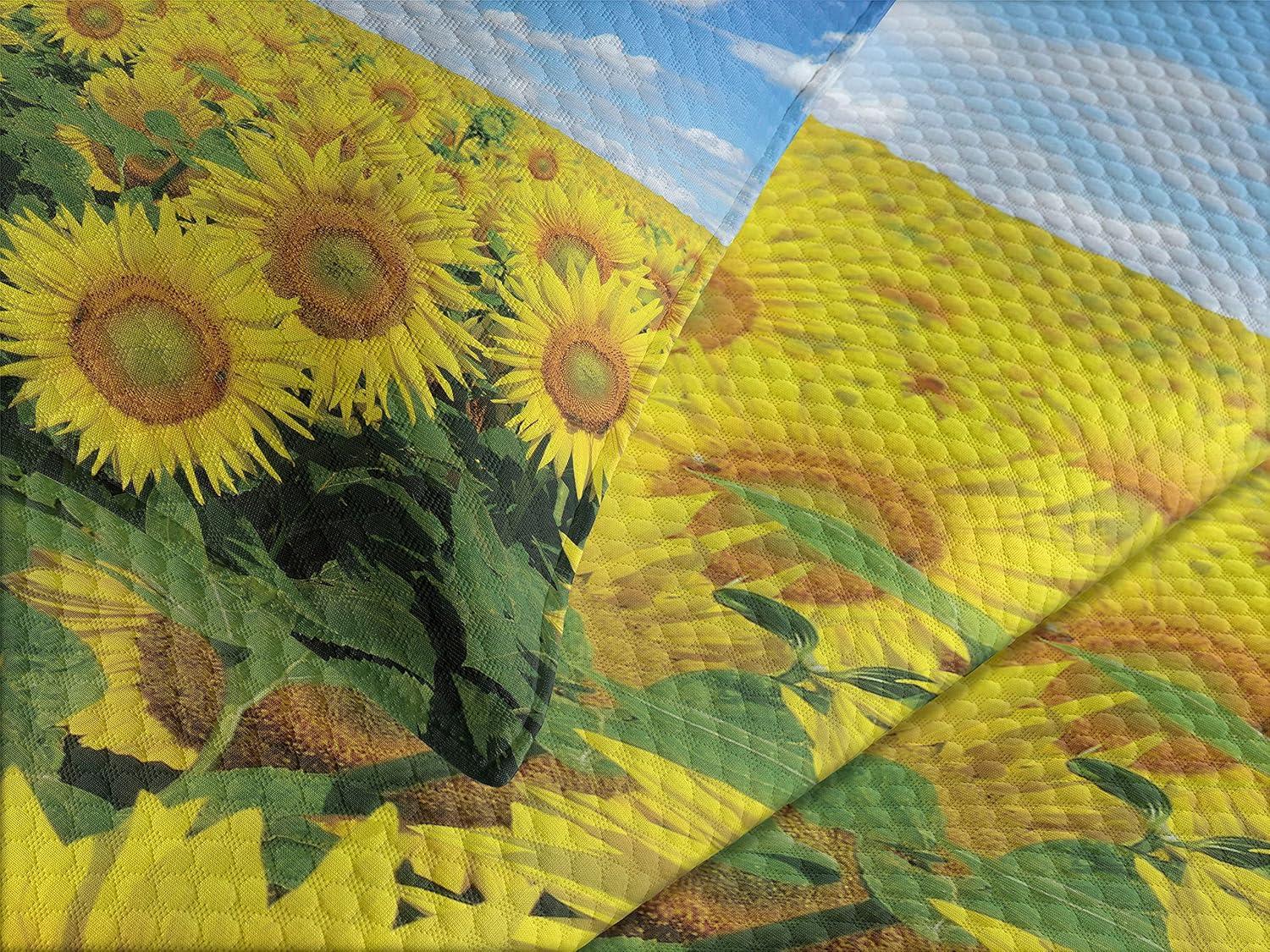 Ambesonne Ambesonne Nautical Bedspread Set Knot Anchor Compass Dark Blue White