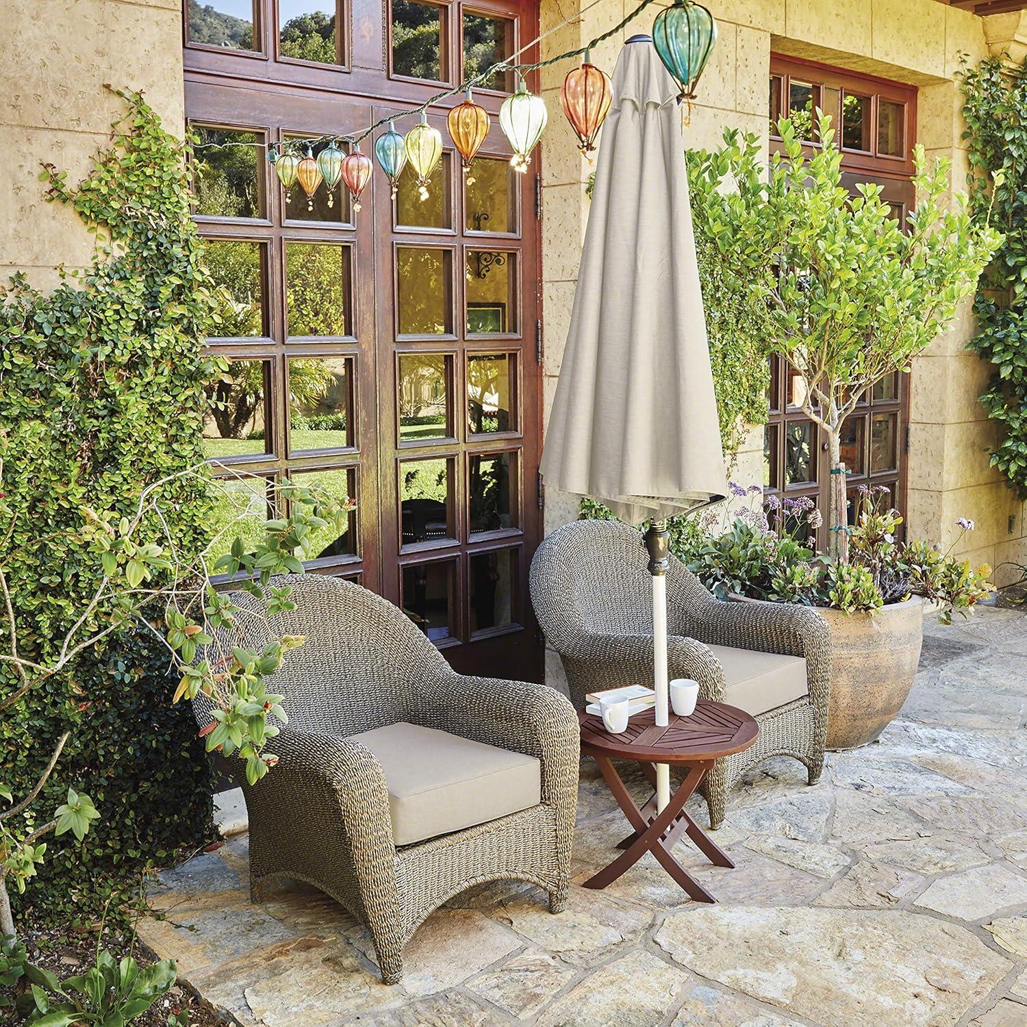 Montlake Heather Grey 54" Water-Resistant Patio Sofa Cushion