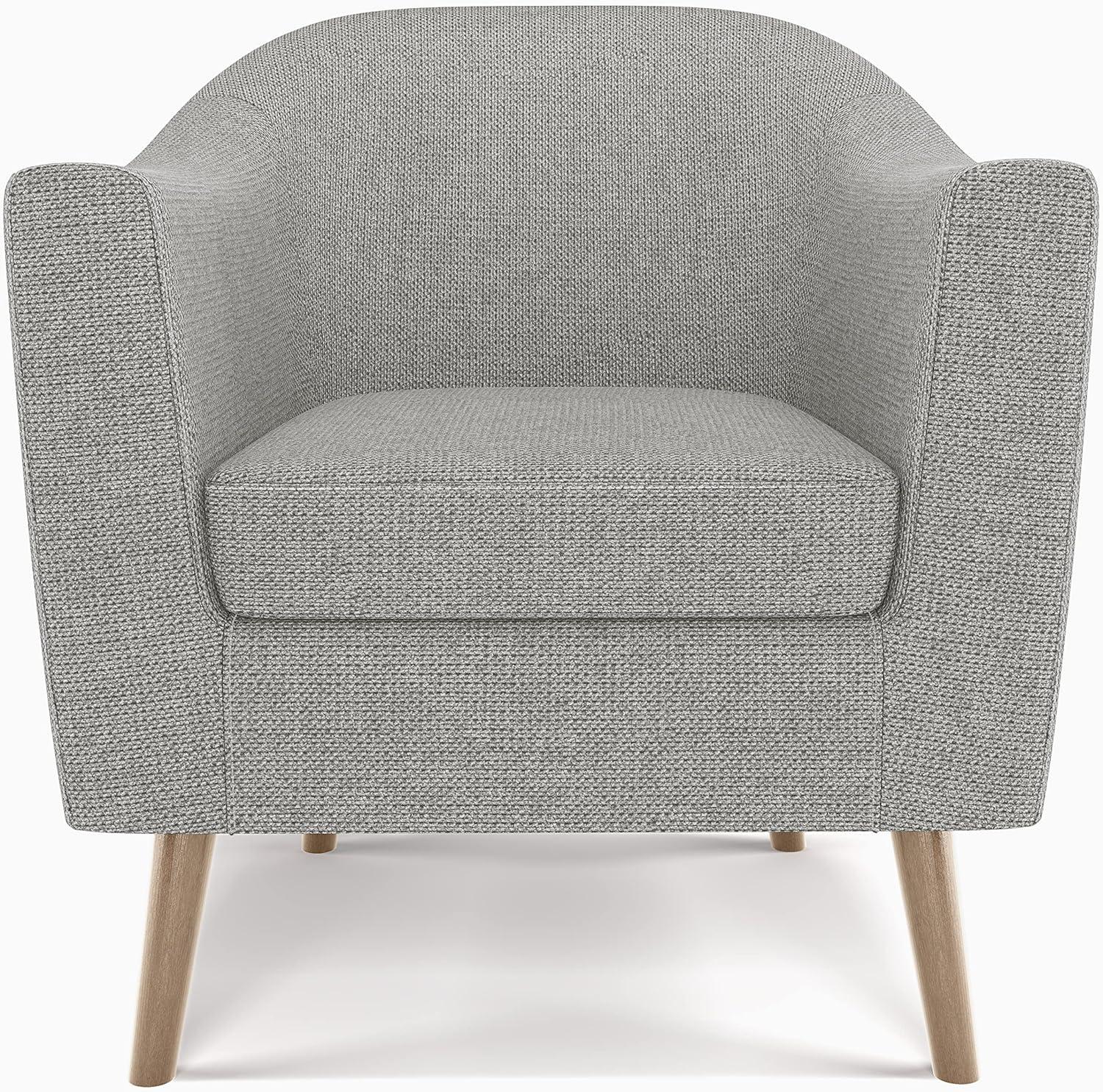 Thorne 30 inch Wide Accent Chair in Classic Gray
